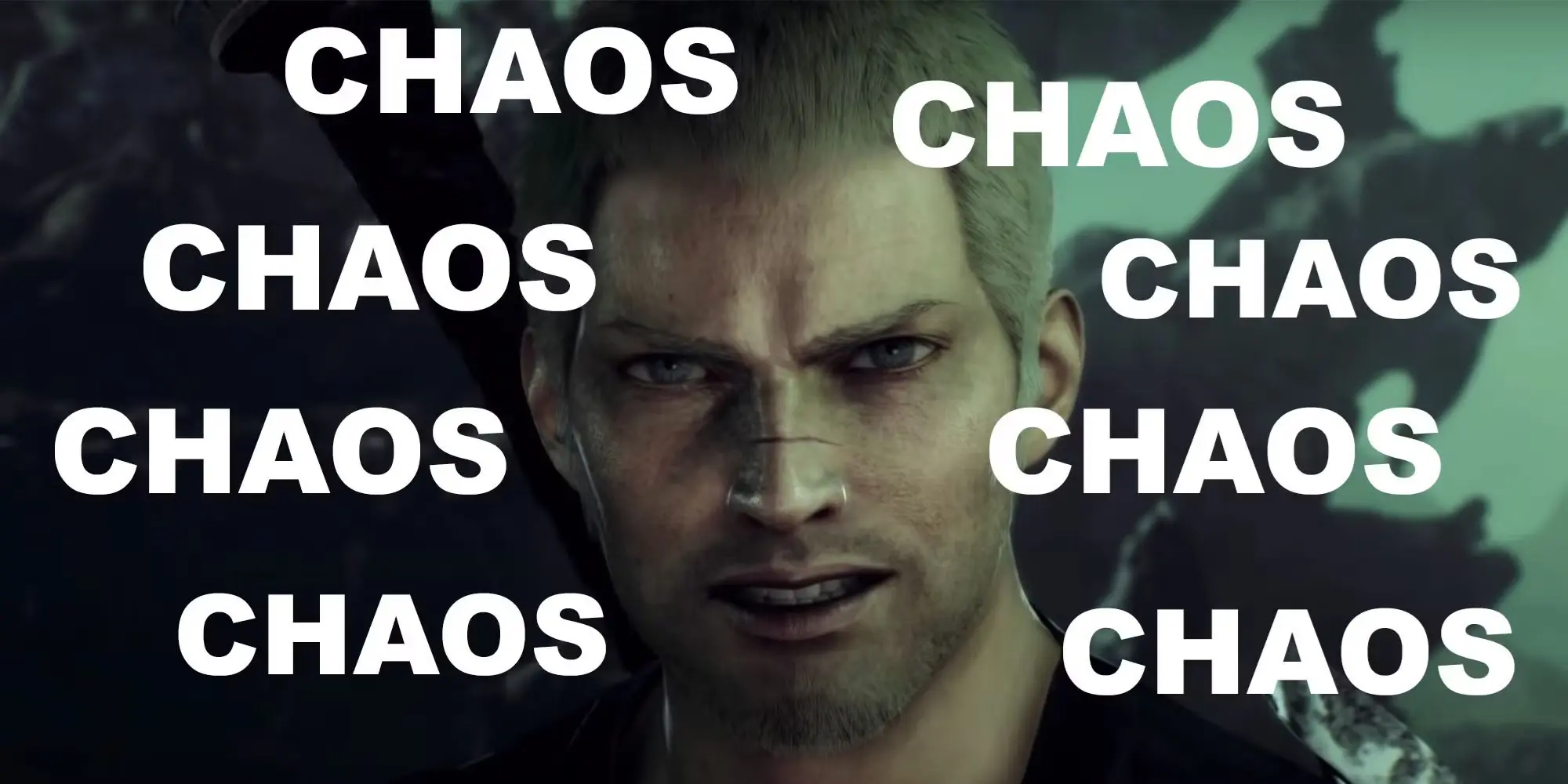 В японской озвучке доходит совсем до абсурда! ГГ говорит о хаосе, даже когда видит обычных монстров!