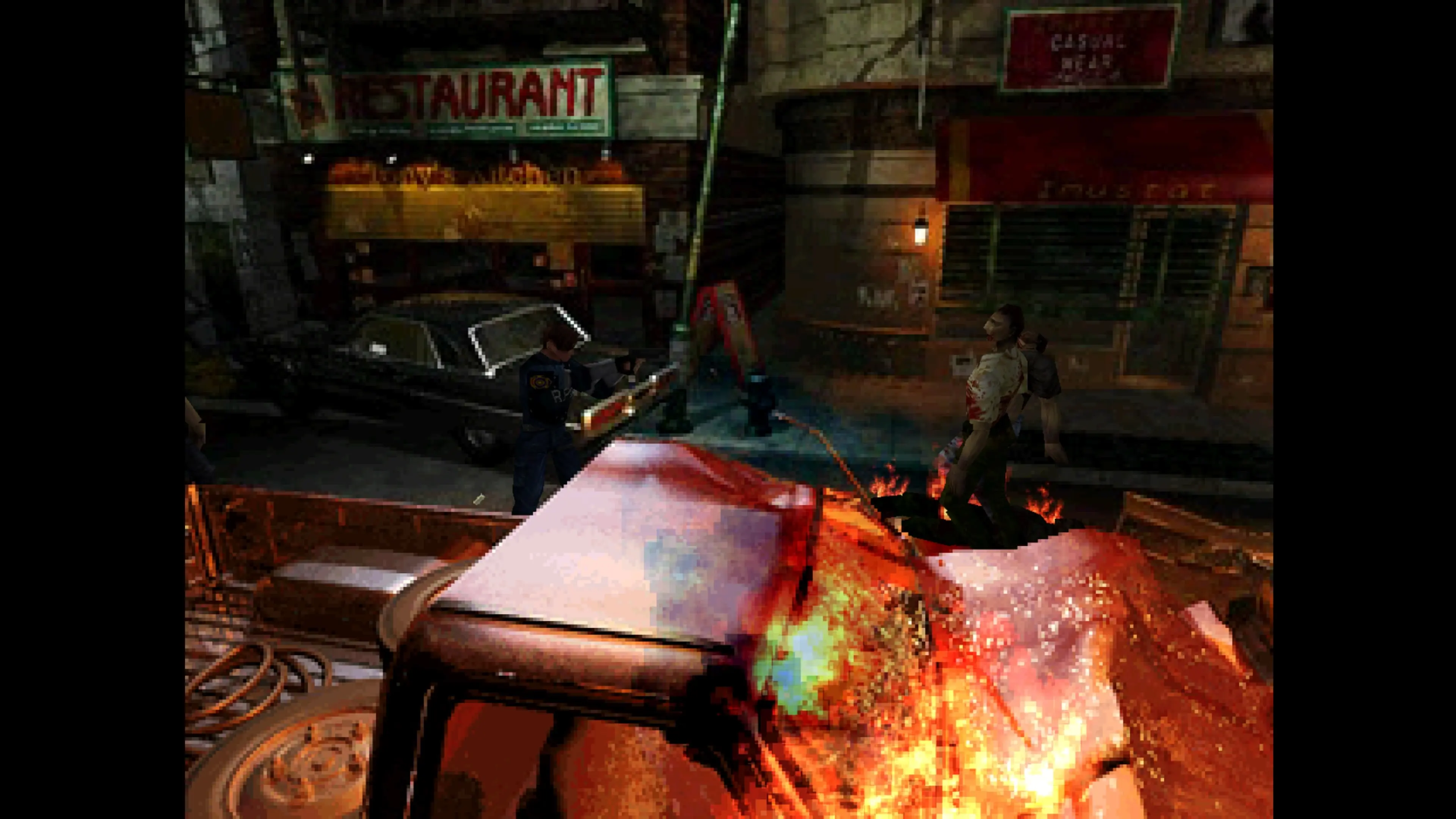 Я даже начал повторное прохождение за Леона, так как вообще по началу не отдуплял, что мне делать