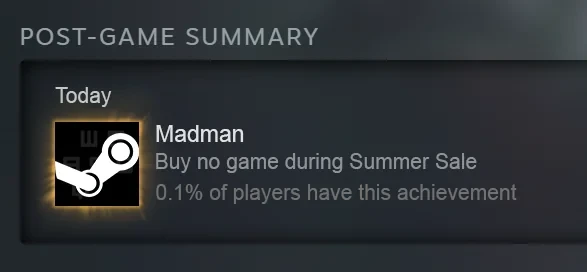 Achievement hunting