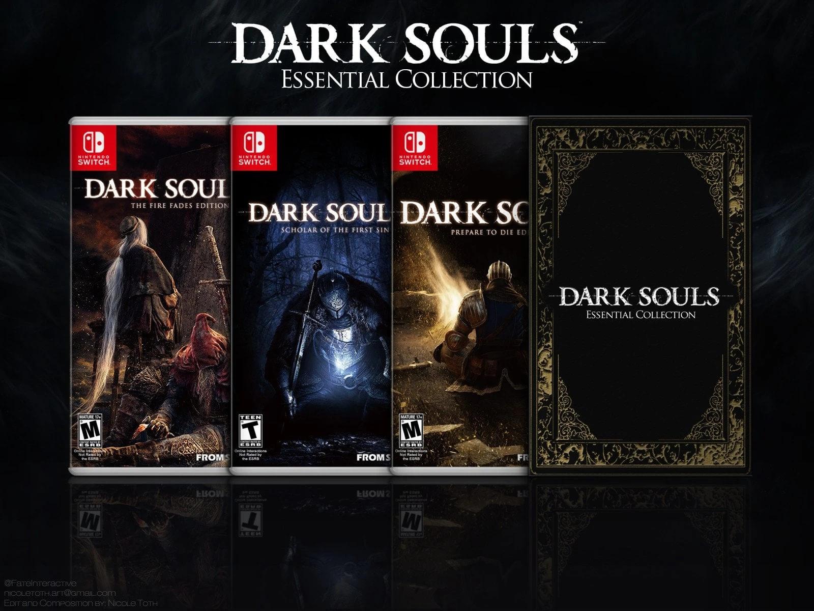 На Nintendo Switch анонсирована Dark Souls Essential Collection - EntHub