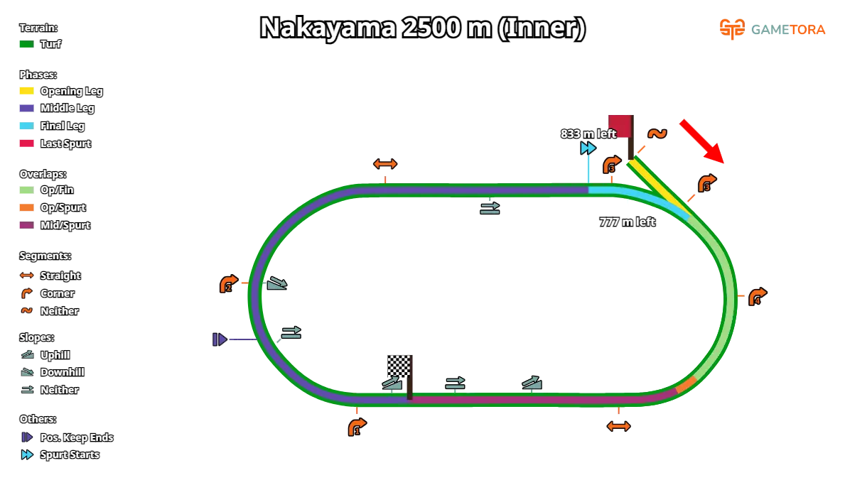 Карта трека, источник gametora.com    