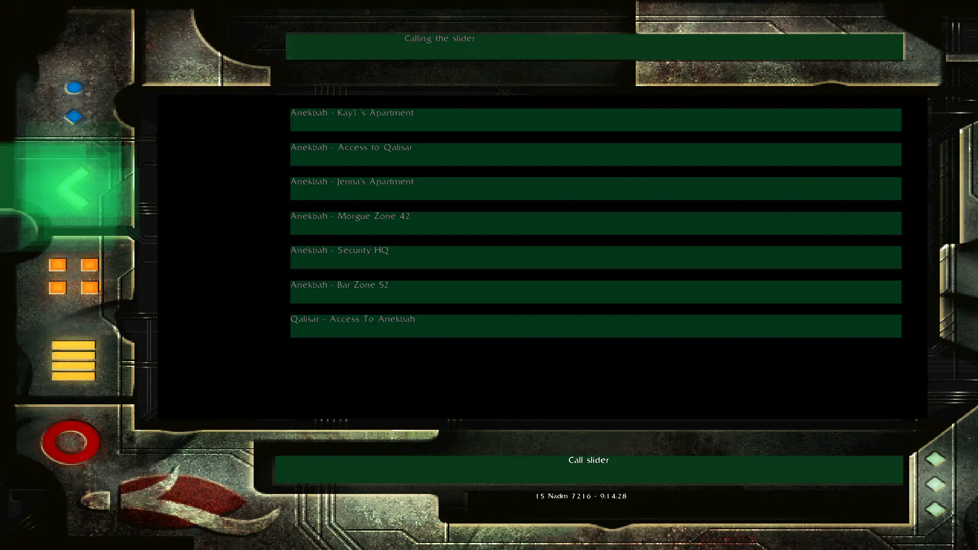 есть очень крутая механика такси. если ты узнаёшь какую-то новую важную информацию о месте или адресе, персонаж запишет это и позже можно вызвать машину прямо к указанному месту