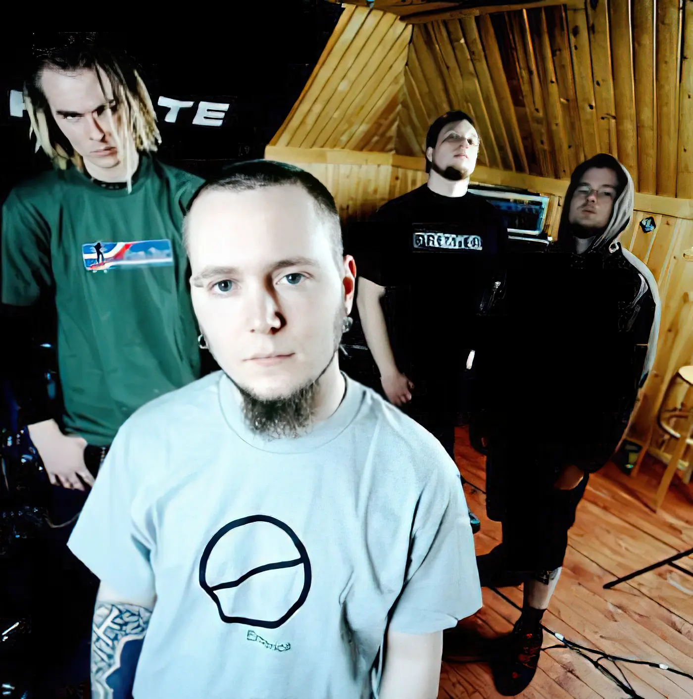 Студийная фотосессия группы