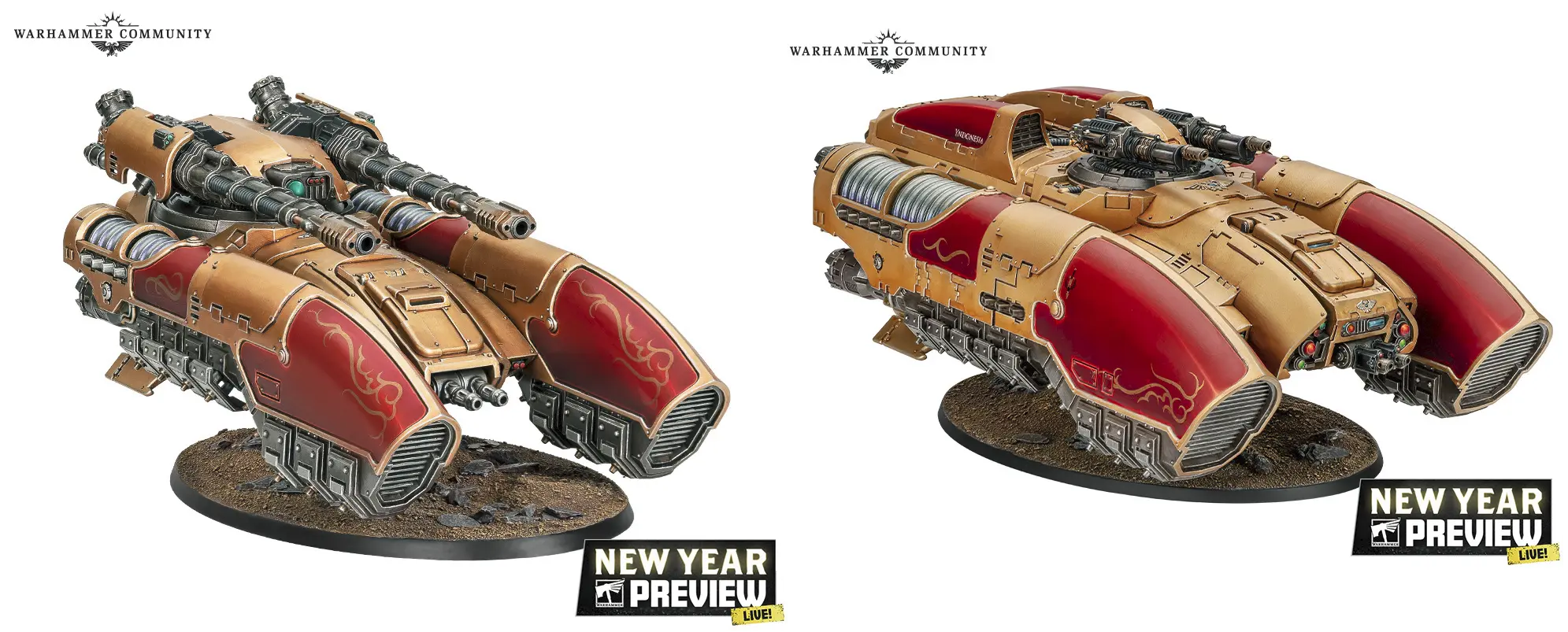 Caladius Grav-tank (теперь без приставки аннигилятор) и Coronus Grav Carrier