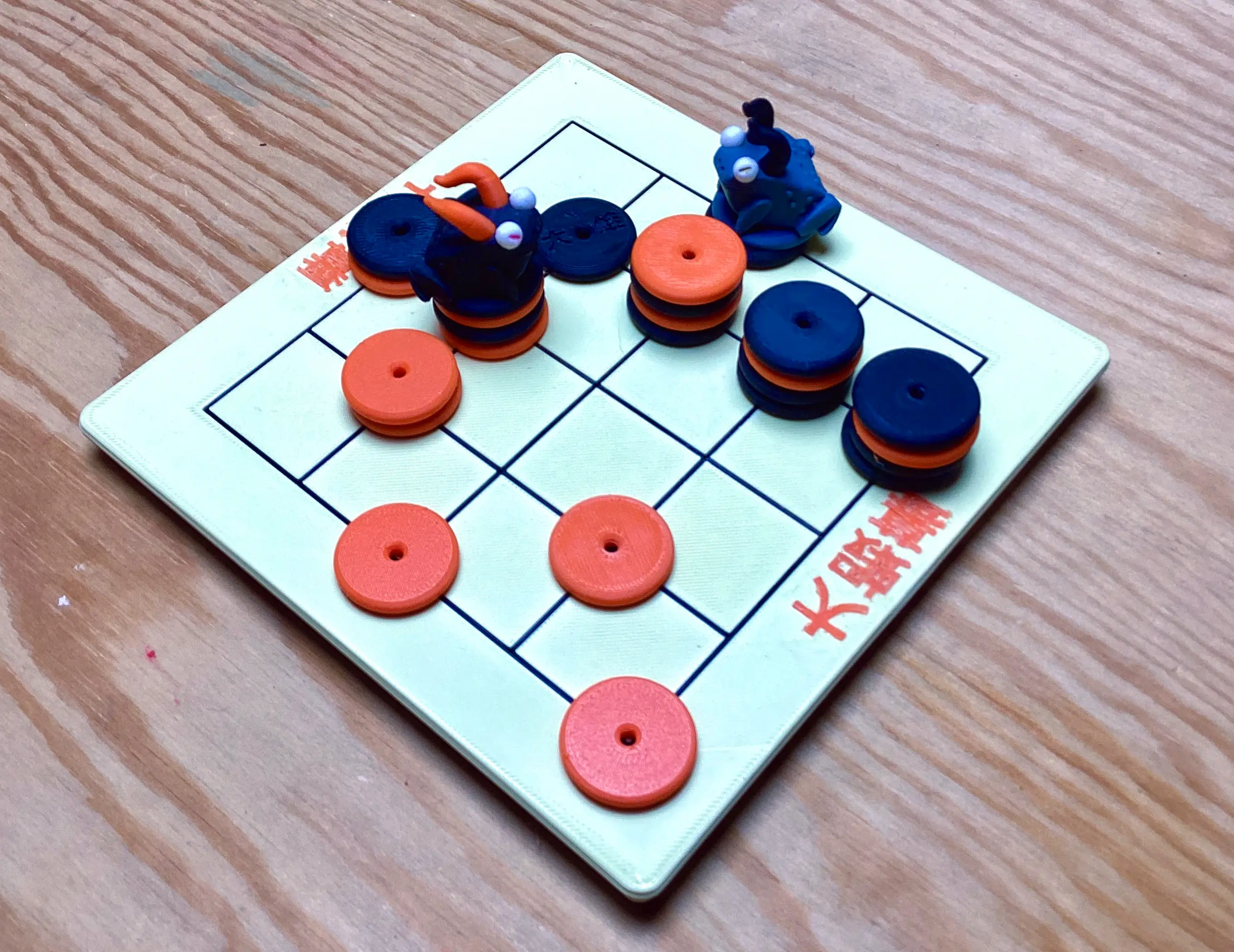 Ход оранжевых - но любой ход проигрывает