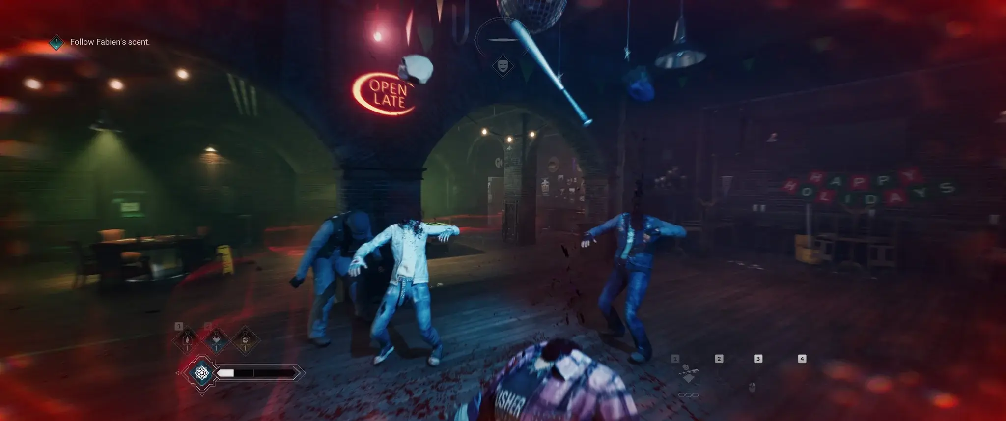 но если есть bladed hand, то можно сделать вот так