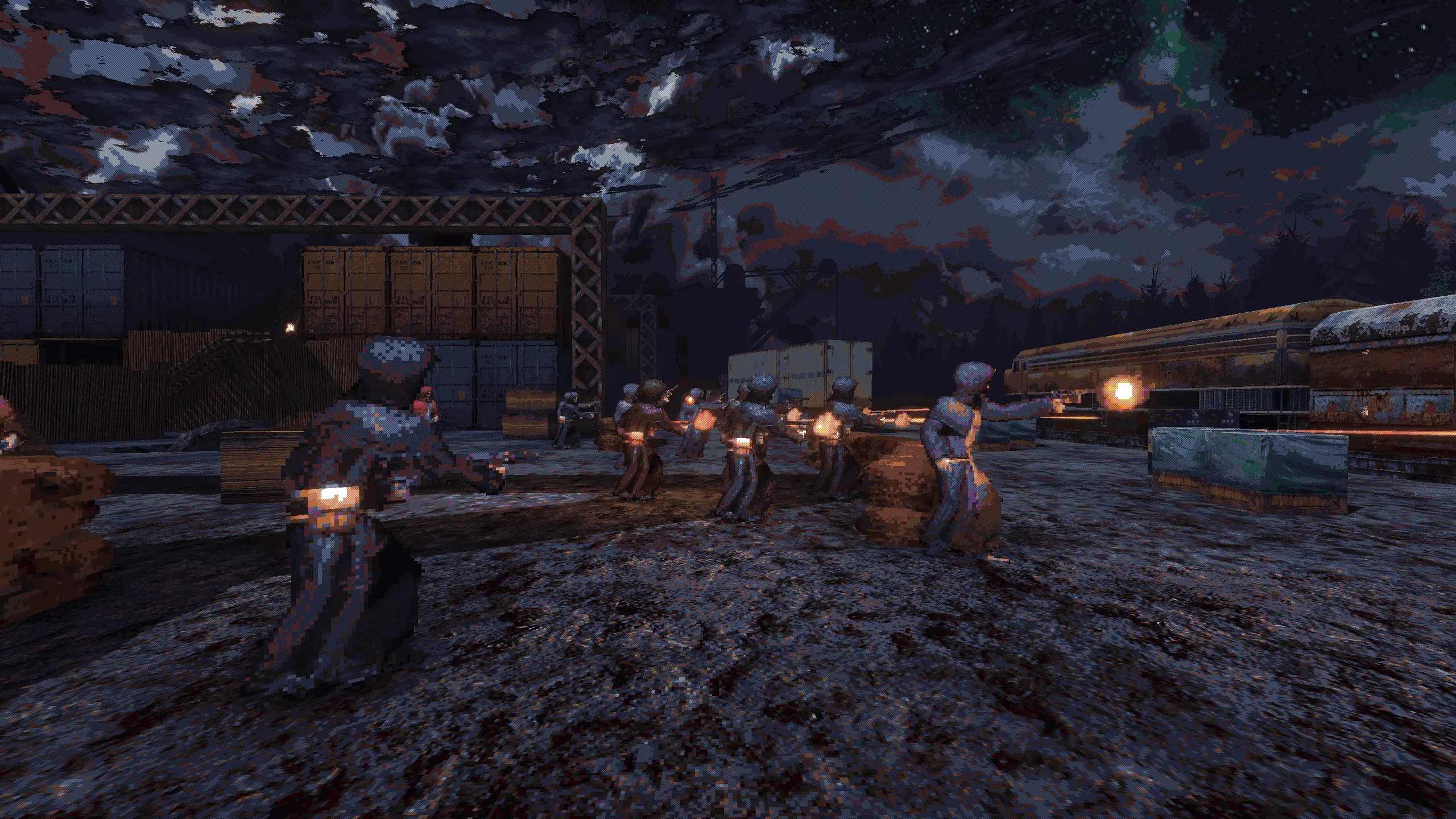 Тот самый уровень в котором можно будет добить за копа из interlude и помочь детективу добраться до точки назначения.