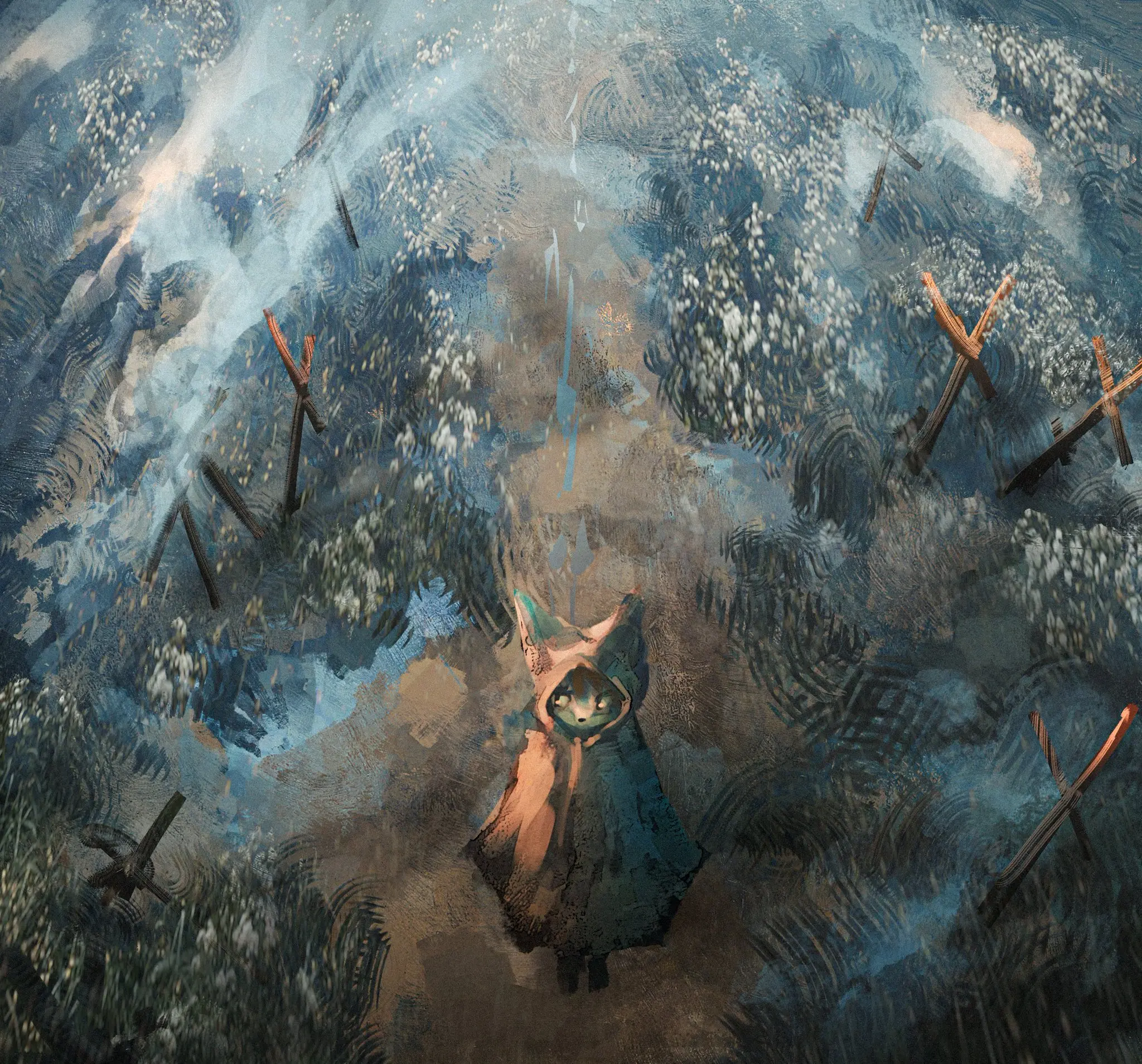 Много бладборновых лис (и не только)