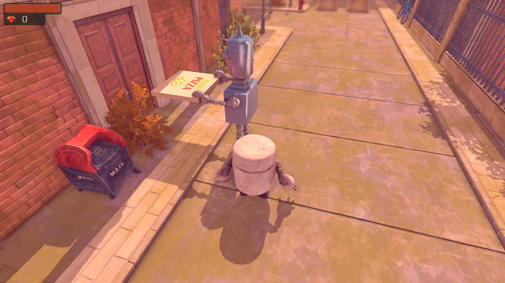 Даже как-то грустно наблюдать эту застывшую жизнь, ведь роботы, похоже, отлично проводили время