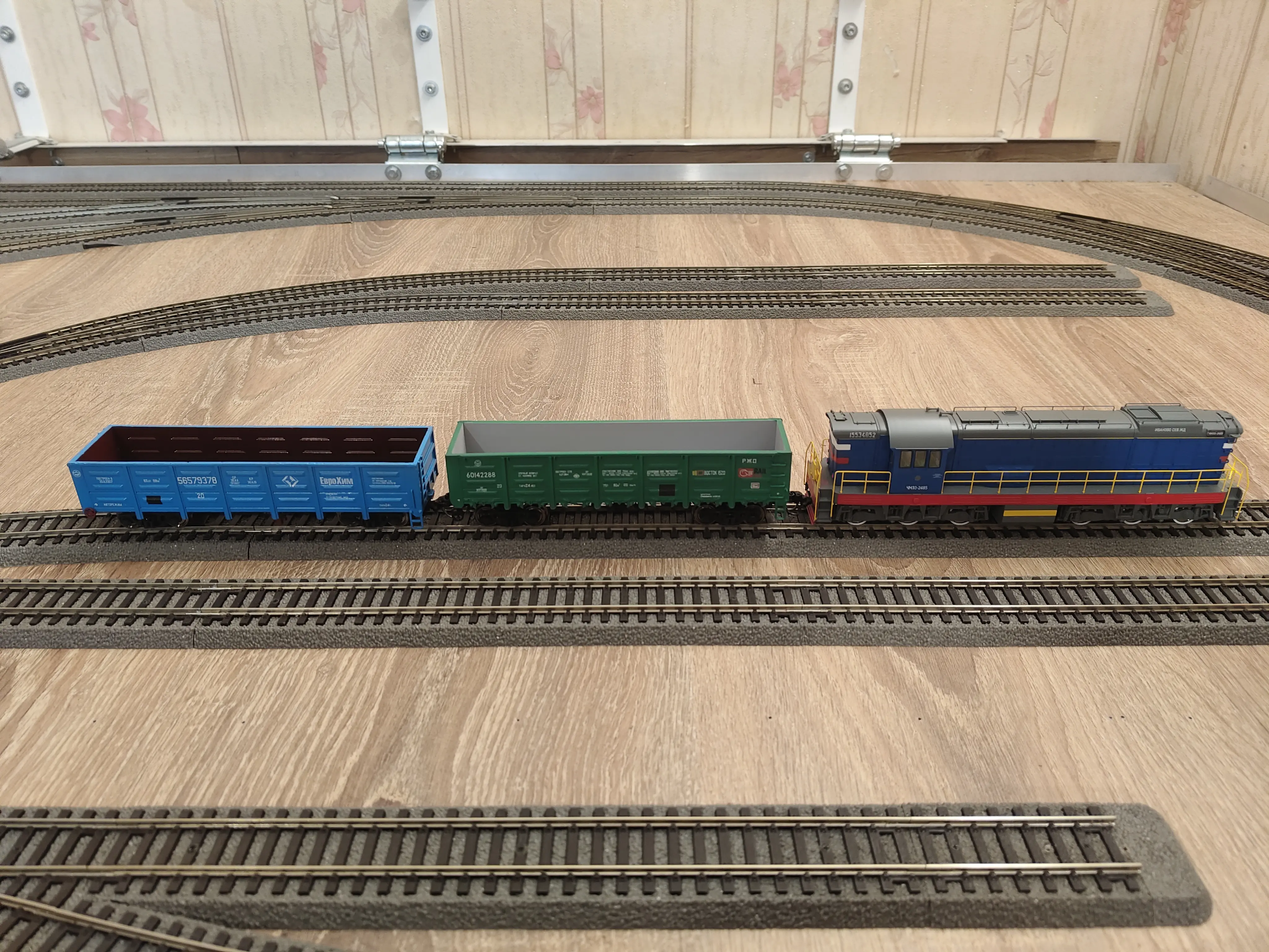 Болел неделю, запилил вагончик