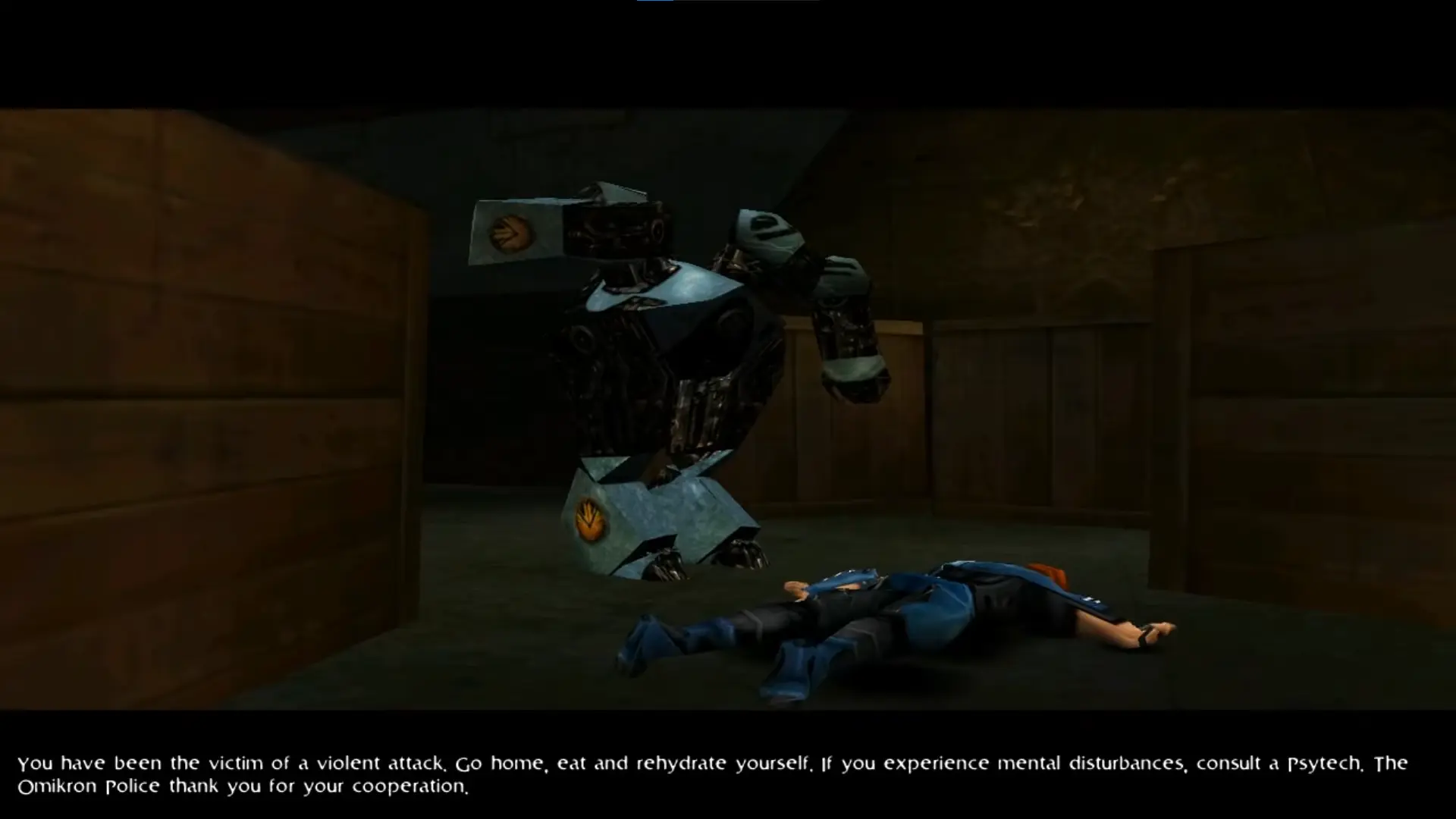 вы стали жертвой атаки. чешите домой и покушайте/попейте. спасебо за содействие