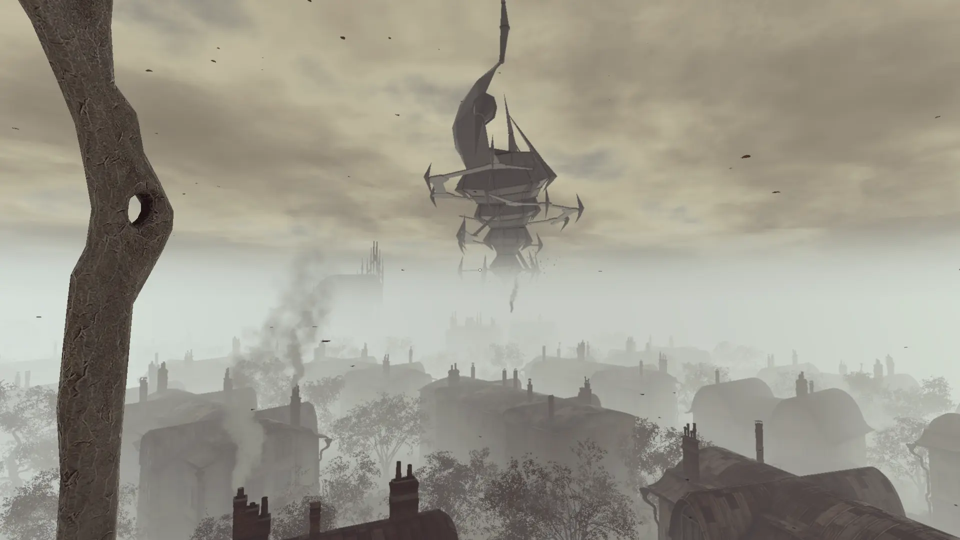Скриншот из Pathologic 2 (Мор). В книге похожая атмосфера