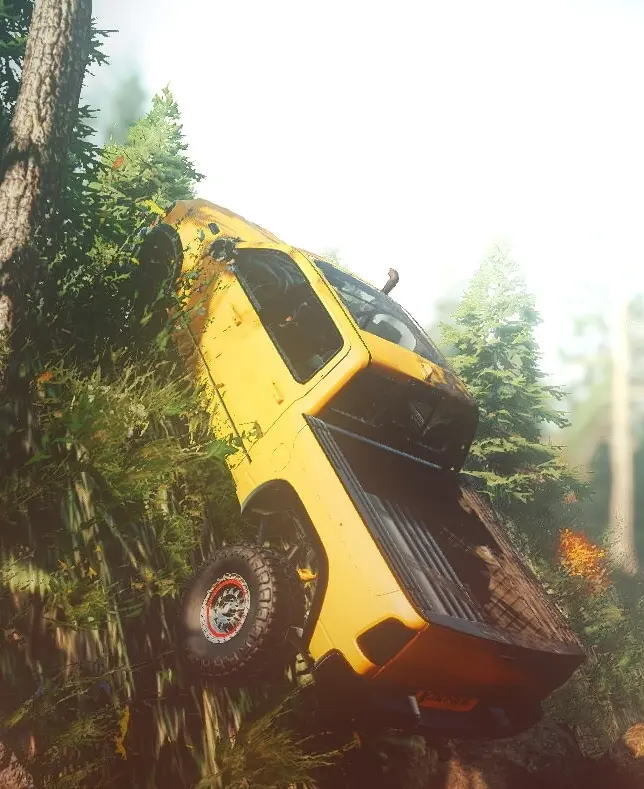 Иногда рельеф доходит до того, что приходится делать вертикальный снимок