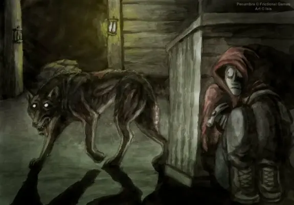 Penumbra: Overture (автор: IsisMasshiro на DeviantArt) То, как мы ЗАДУМЫВАЛИ реакцию на встречу с собакой-демоном.  