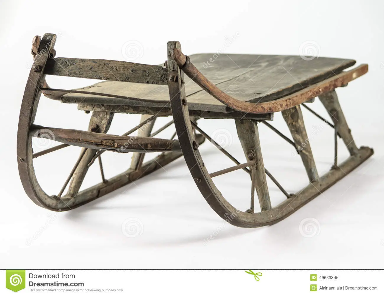 Стоковые сани