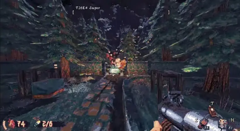 Это скрин из старой версий увы заскринить босса тогда не успел.