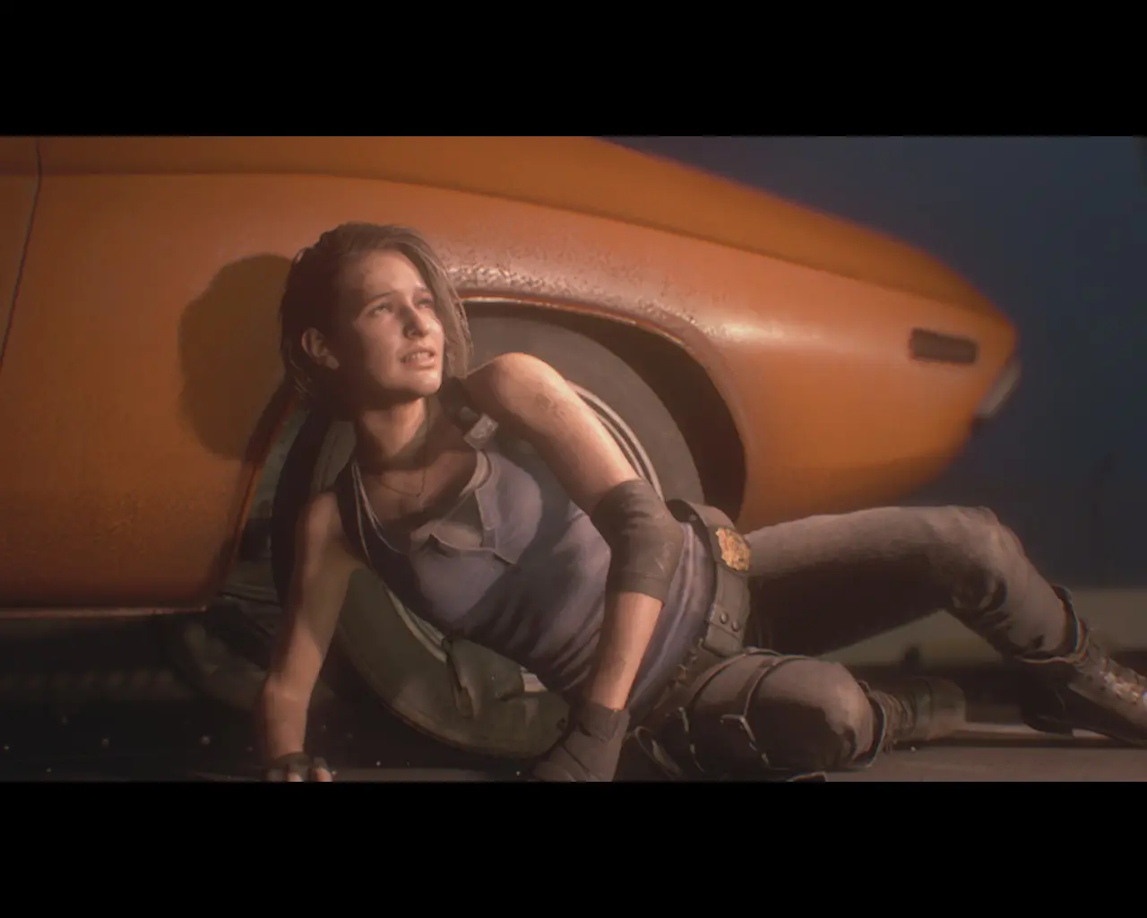 Только что об машину приложили.