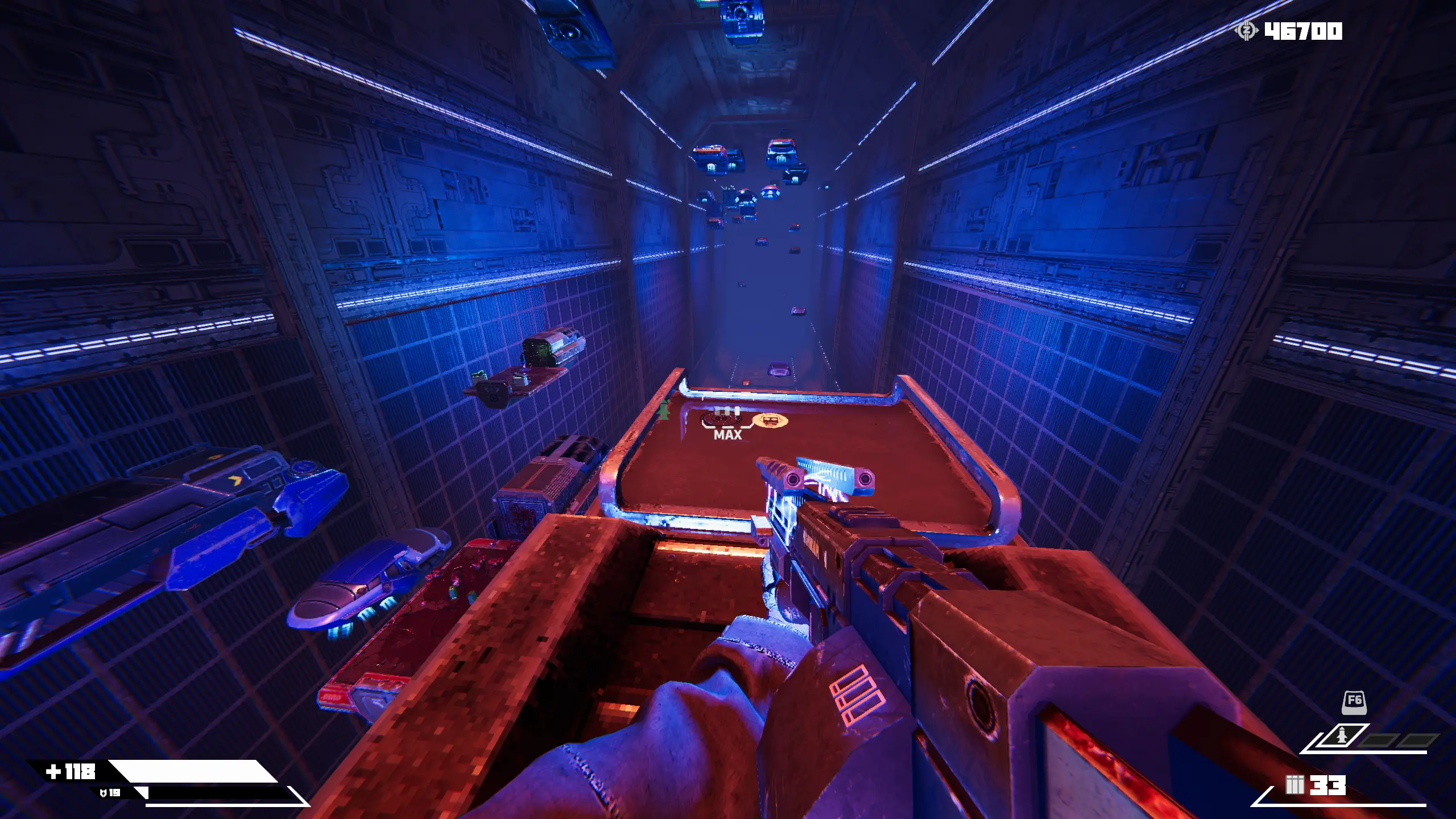 Этот финальный уровень эпизода мне нравиться ещё и тем что нужно с машины на машину прыгать.