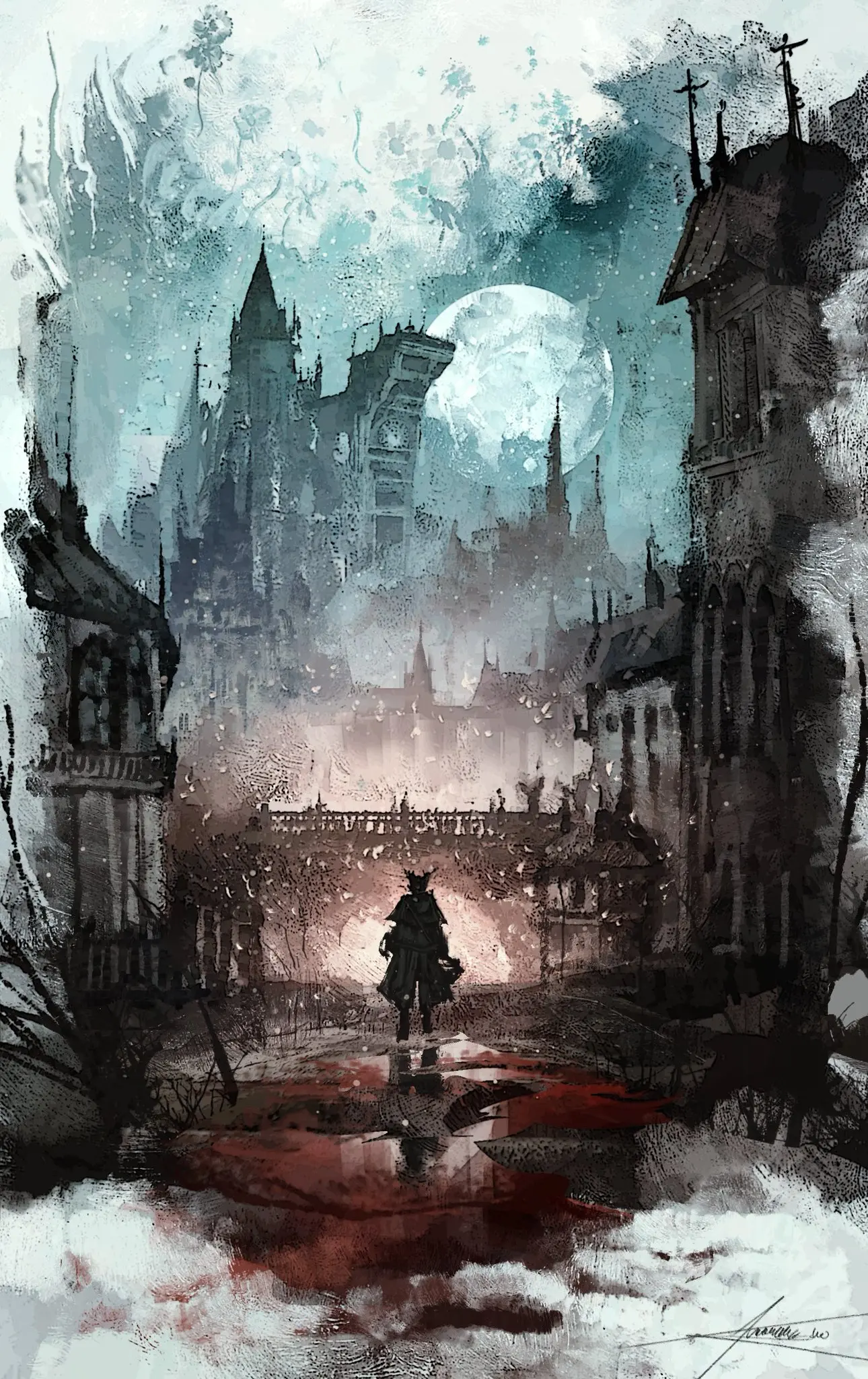 Много бладборновых лис (и не только)