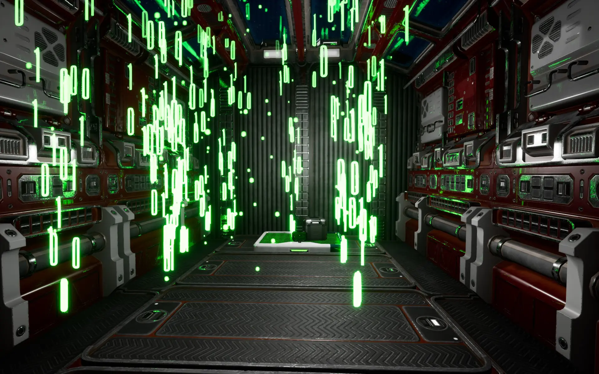 Здесь тоже встречаются вайбы «Матрицы»