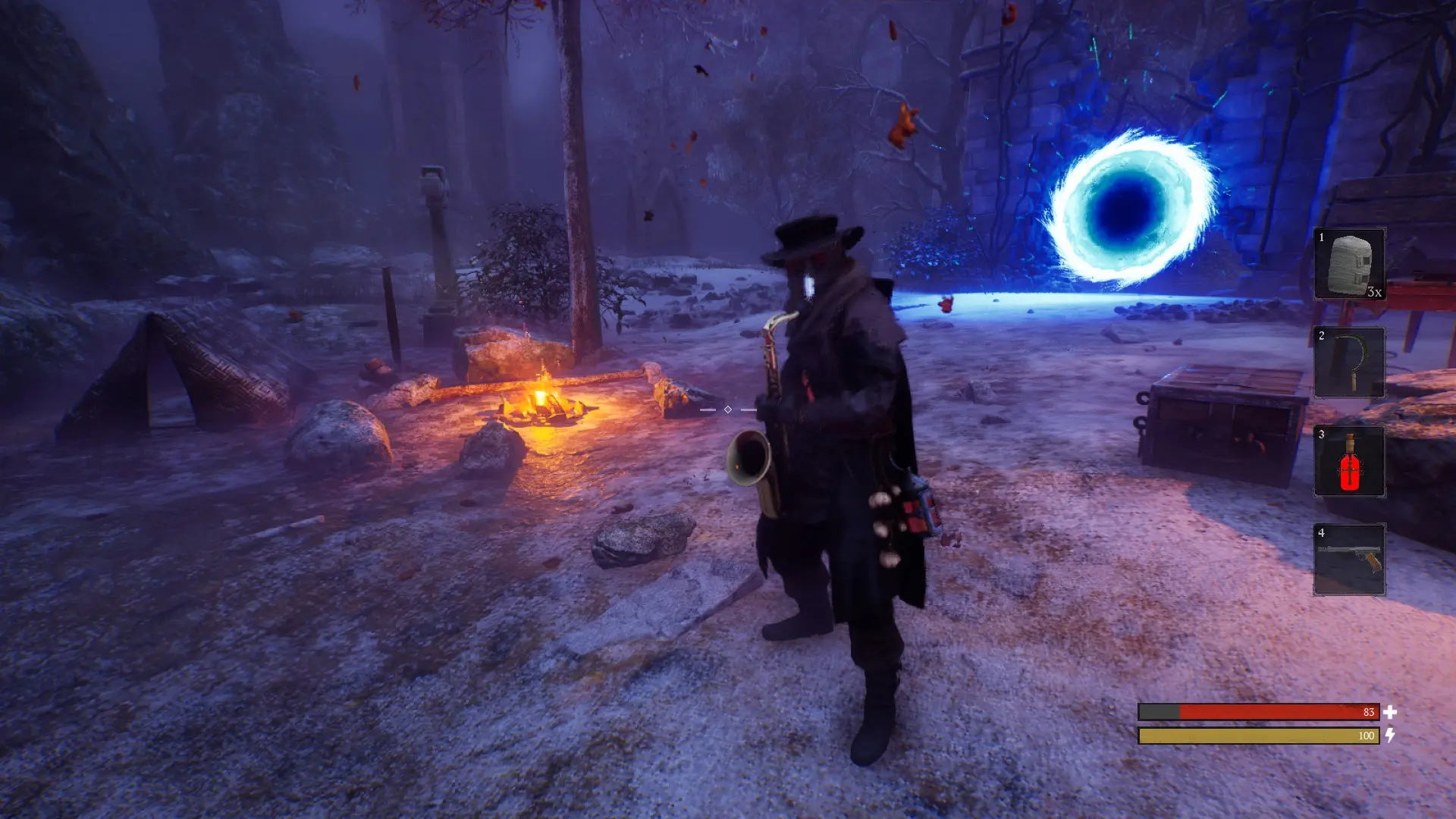 И не спрашивайте, откуда у скелетов кровь и как играть на саксофоне в маске чумного доктора, ибо это не колокол.