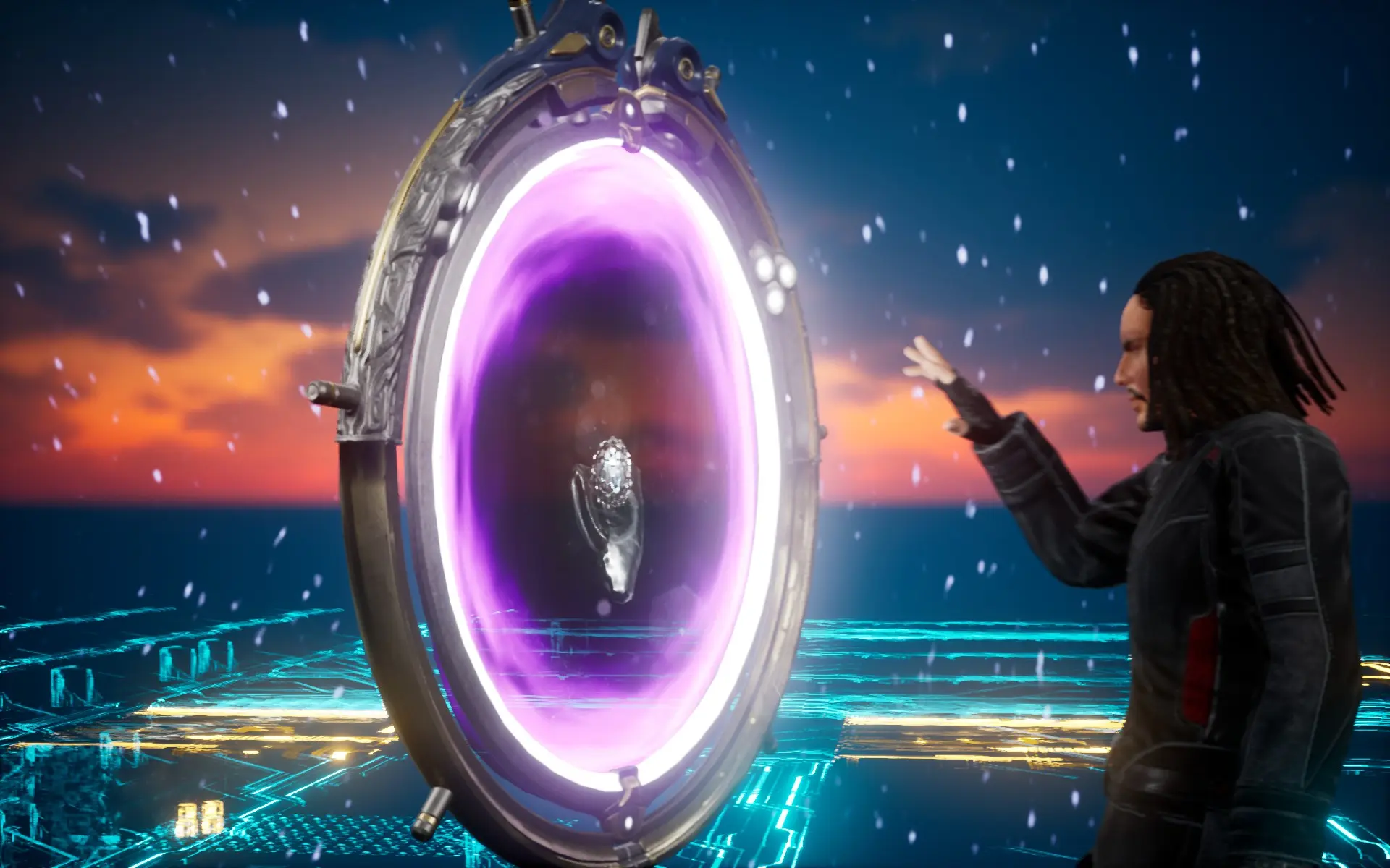 Something takes a part of me