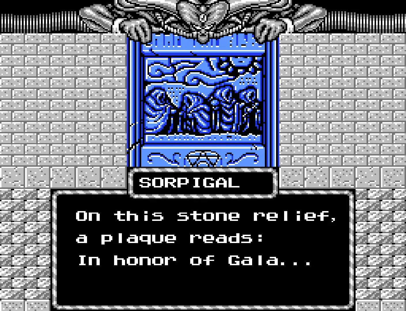 Статуи поменяли на таблички, и теперь помимо текста у каждой есть своё изображение