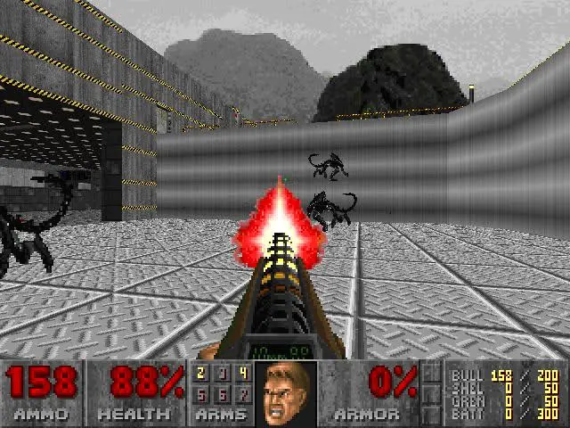 Aliens TC, один из первых больших модов для Doom!  