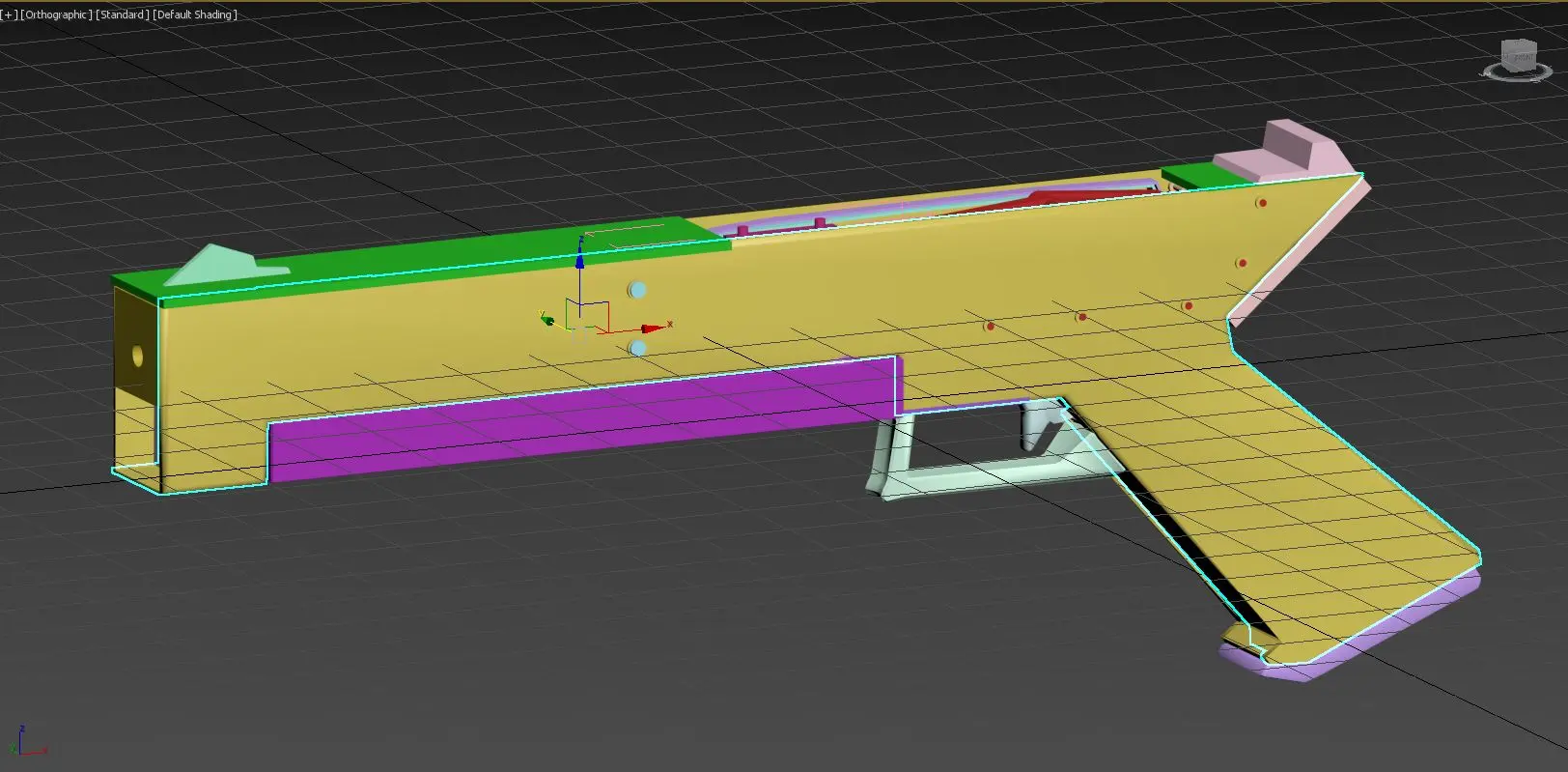 Я особо не скринил процесс моделирование , так что как то так
