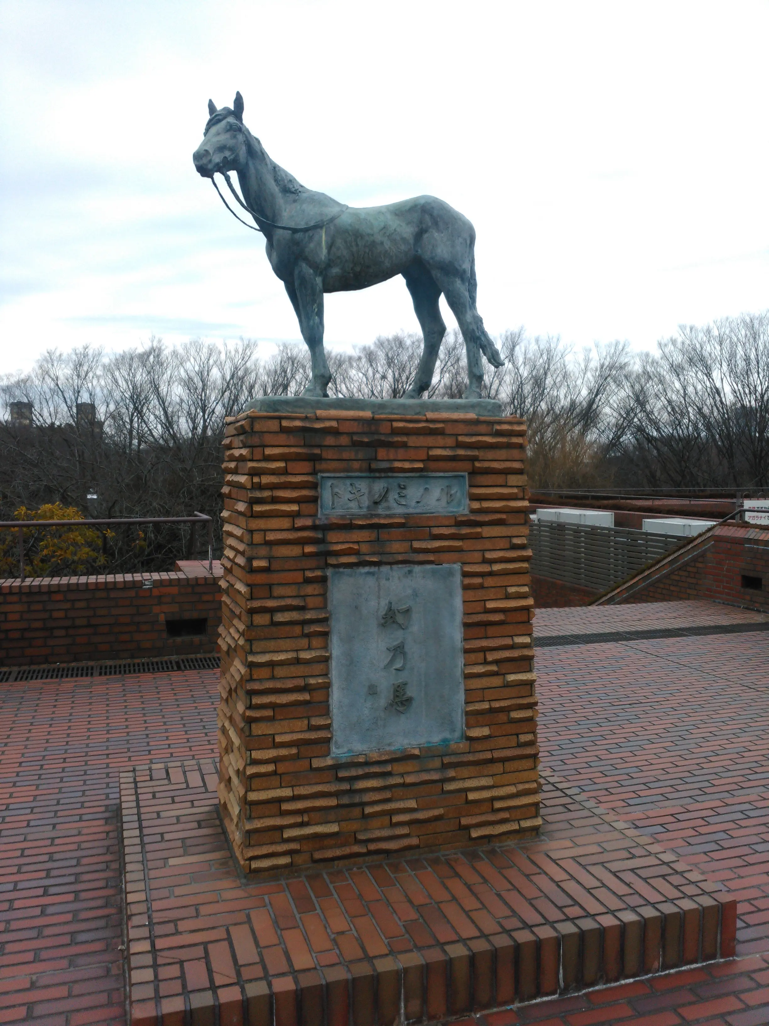 мемориал Tokino Minoru в японском музее лошадей(Uma no Hakubutsukan), источник фото - википедия