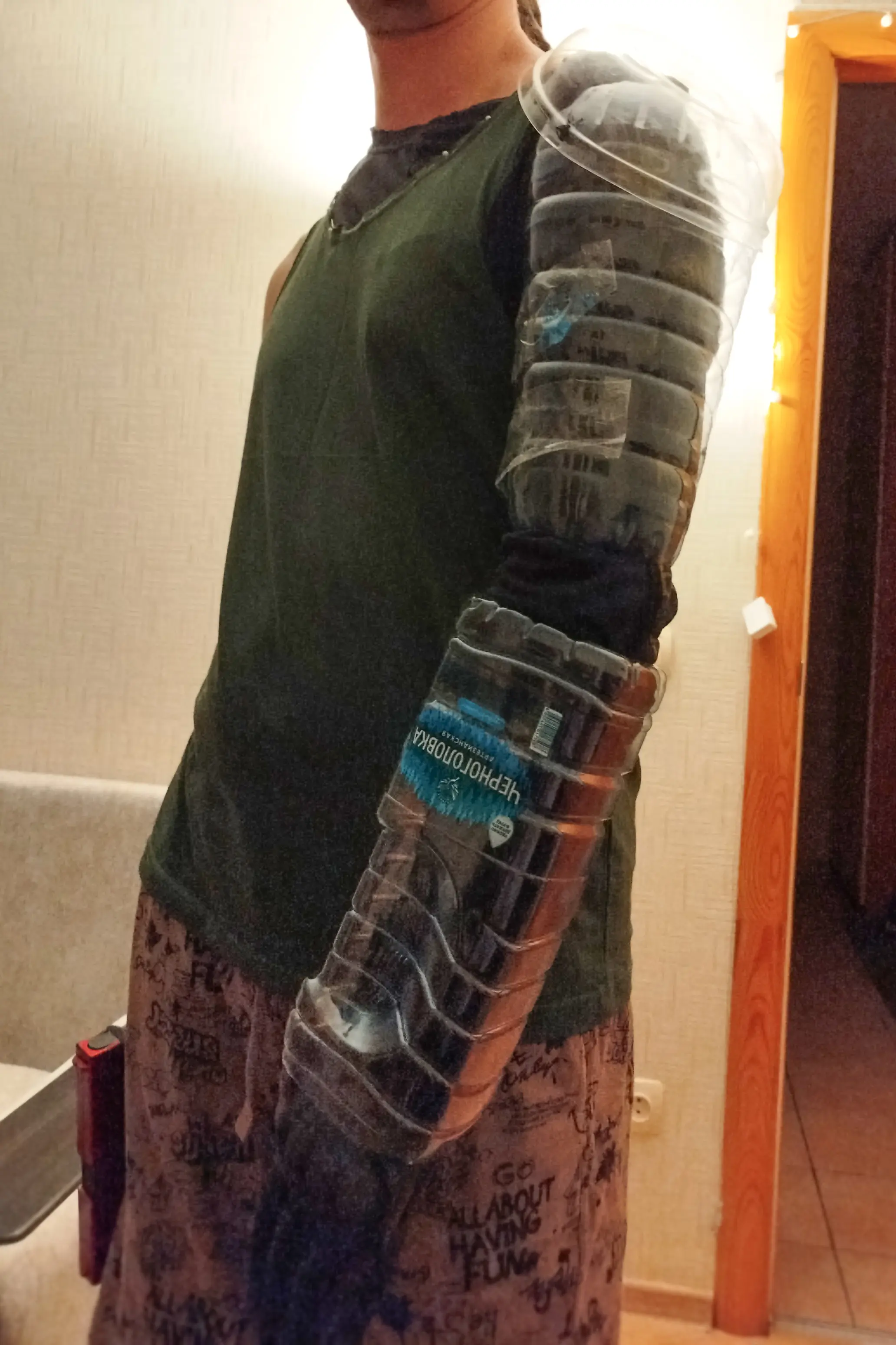 Примерка элементов руки