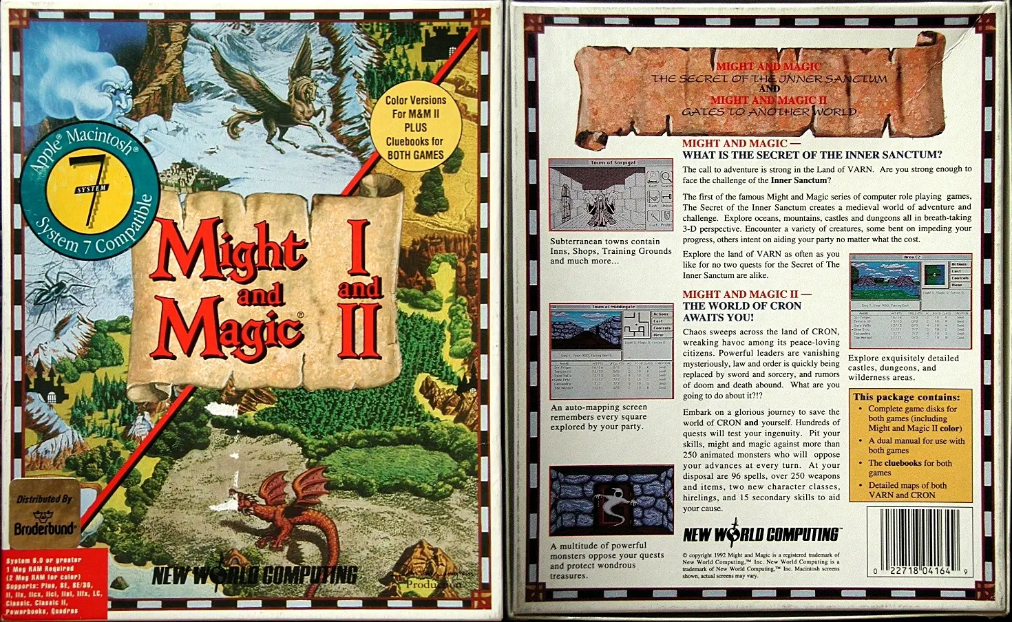 В 1992 на Mac выходил сборник, который включал первую и вторую часть