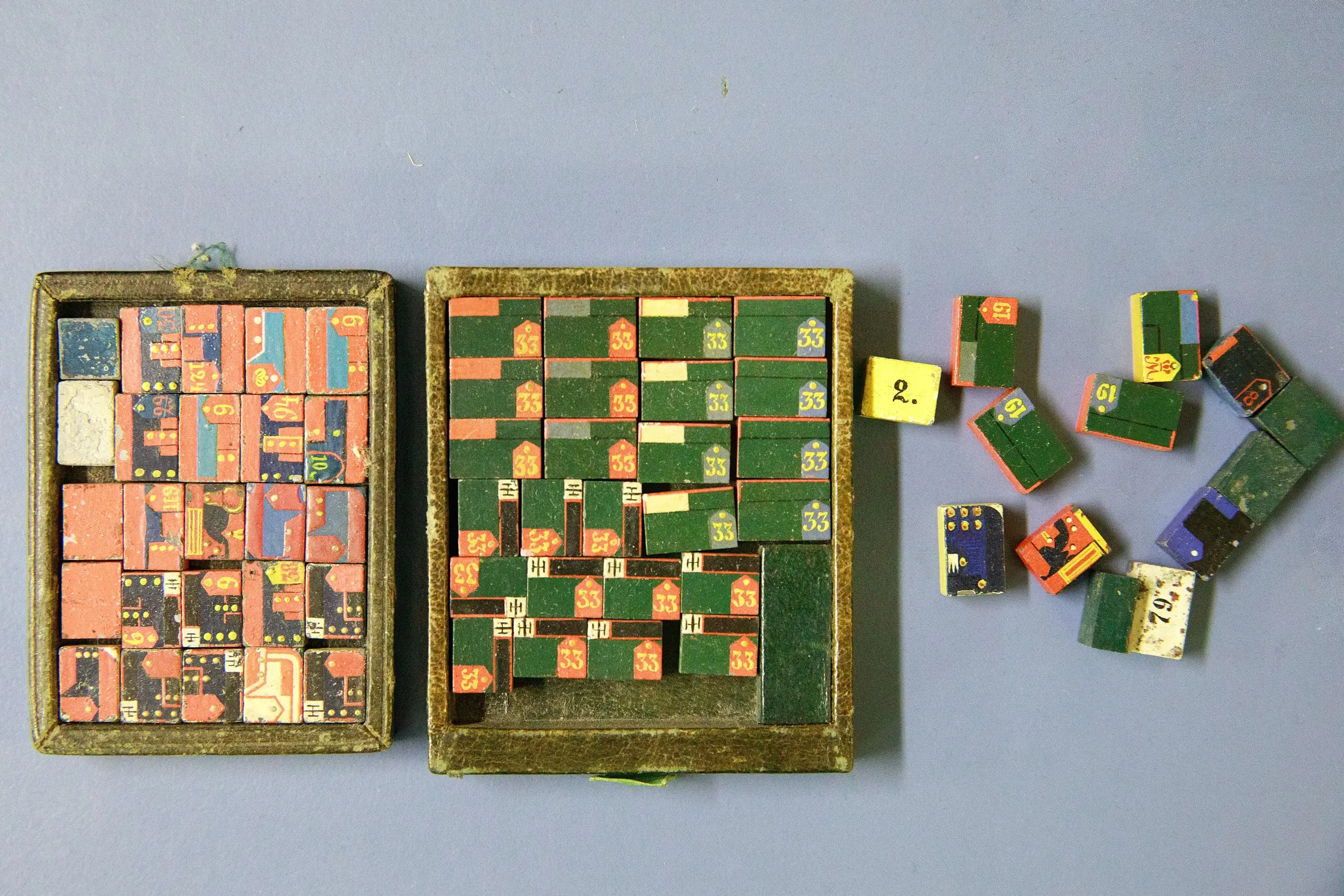 Фигуры для кригшпиля, принадлежавшего адмиралу Макарову, из коллекции Ленинской библиотеки