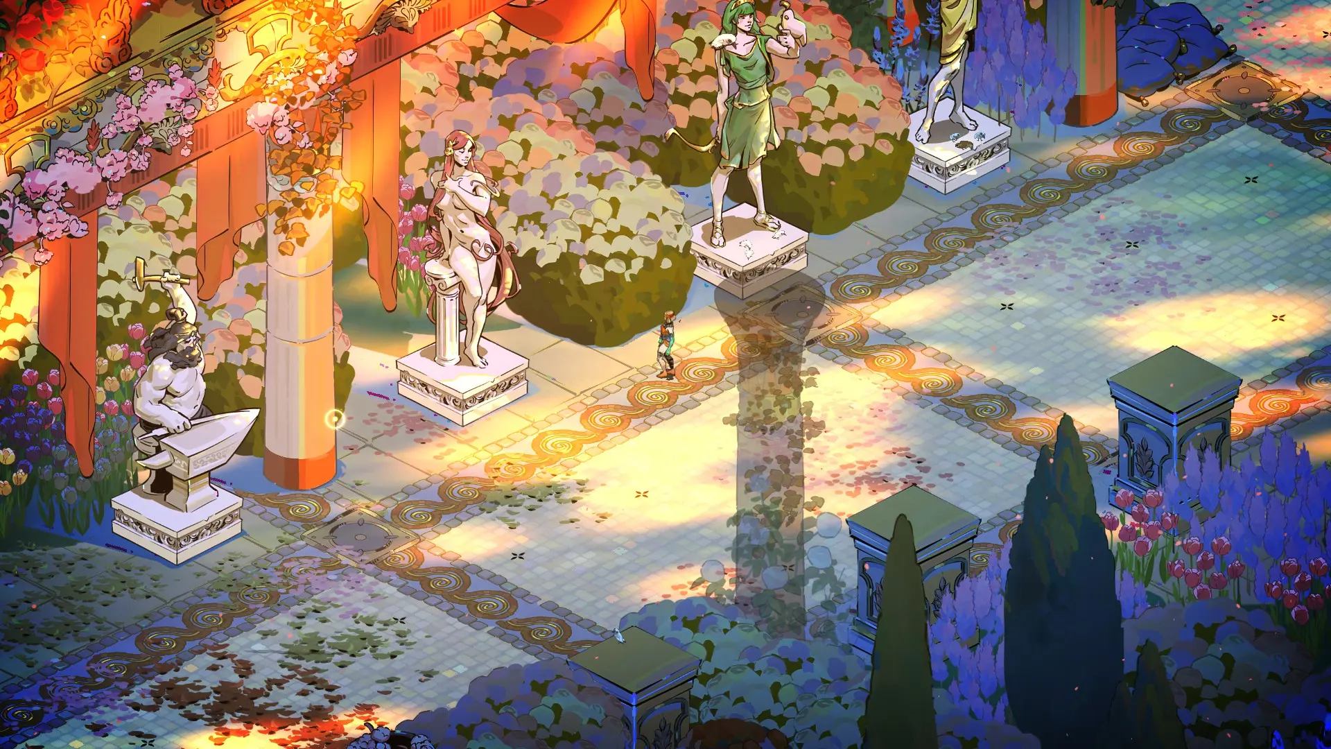 Красóты Олимпа ослепительно яркие после той тьмы, через которую мы продирались.