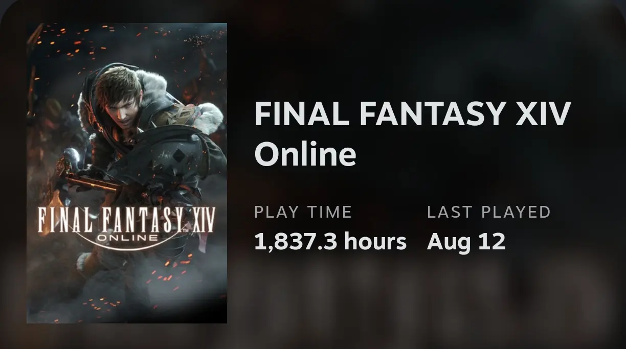 Ну и гордо скажу, что, на данный момент, у меня в неё наиграно больше всего часов в Steam)