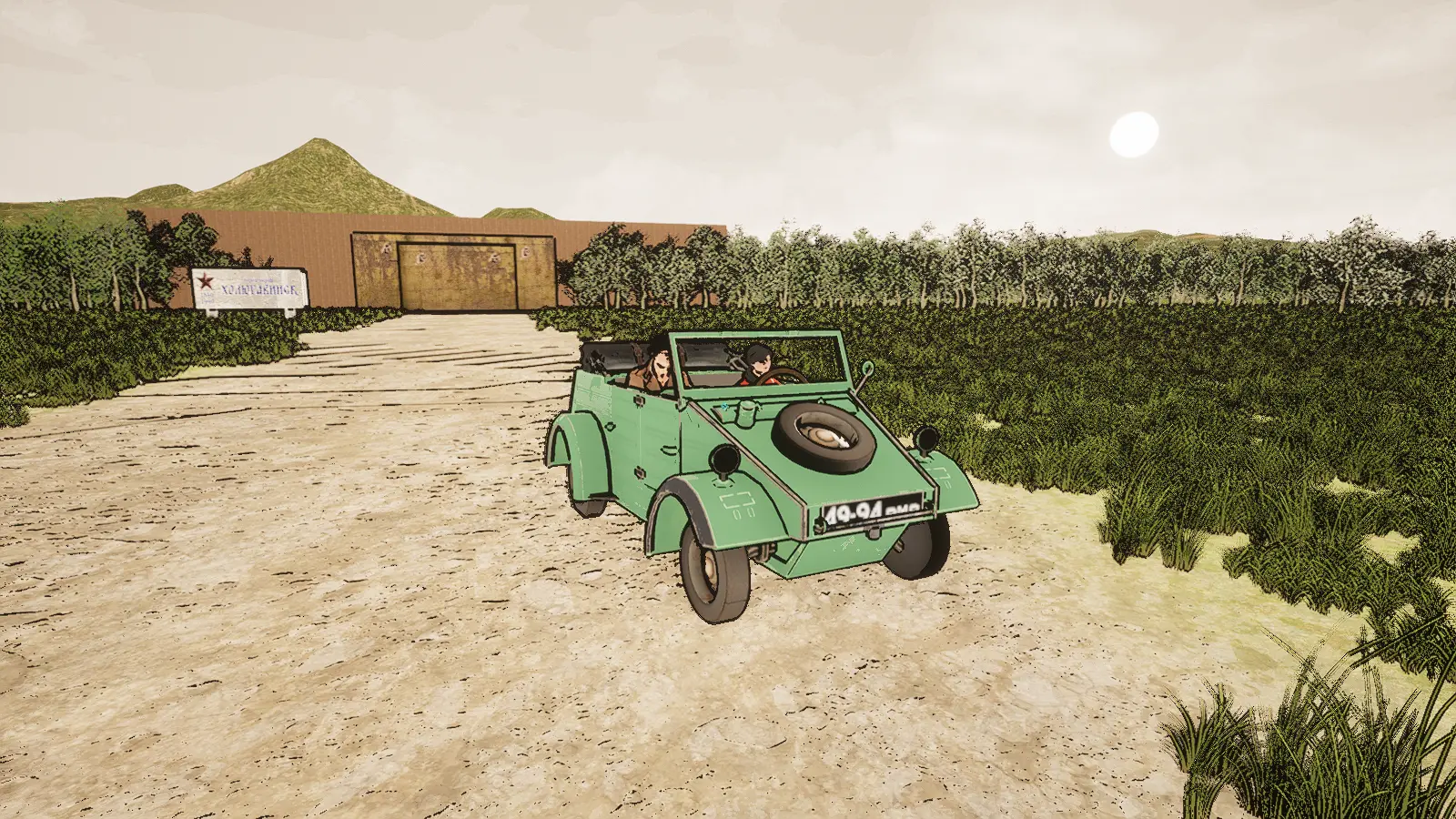 Селшейдинг без ничего + толщина контуров 1