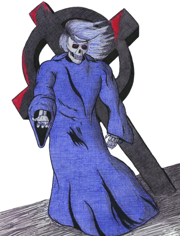 Скелет-монах, 2001 год