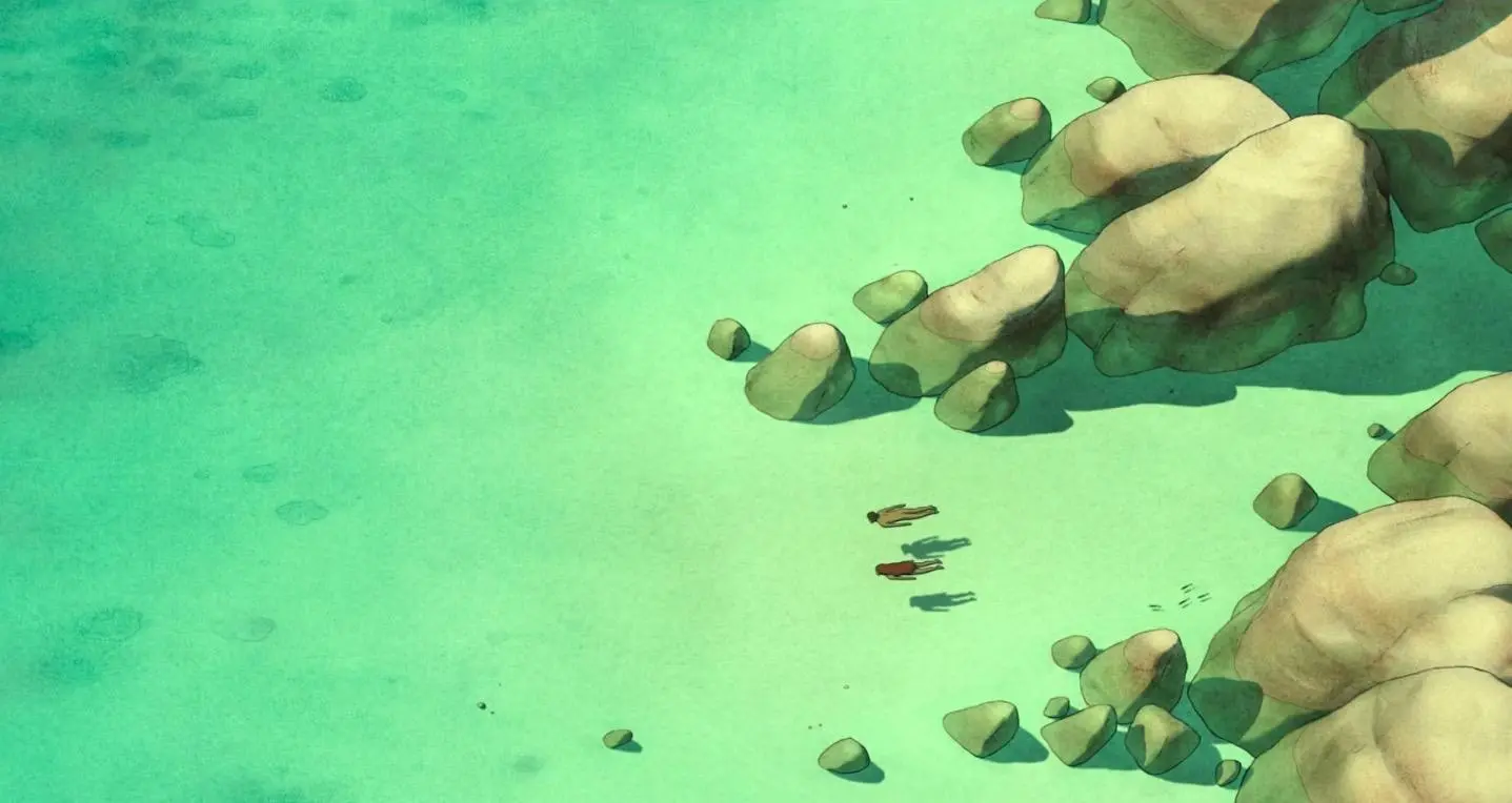 «Красная черепаха» — чисто европейский анимационный фильм с характерным повествованием, героями и анимацией.