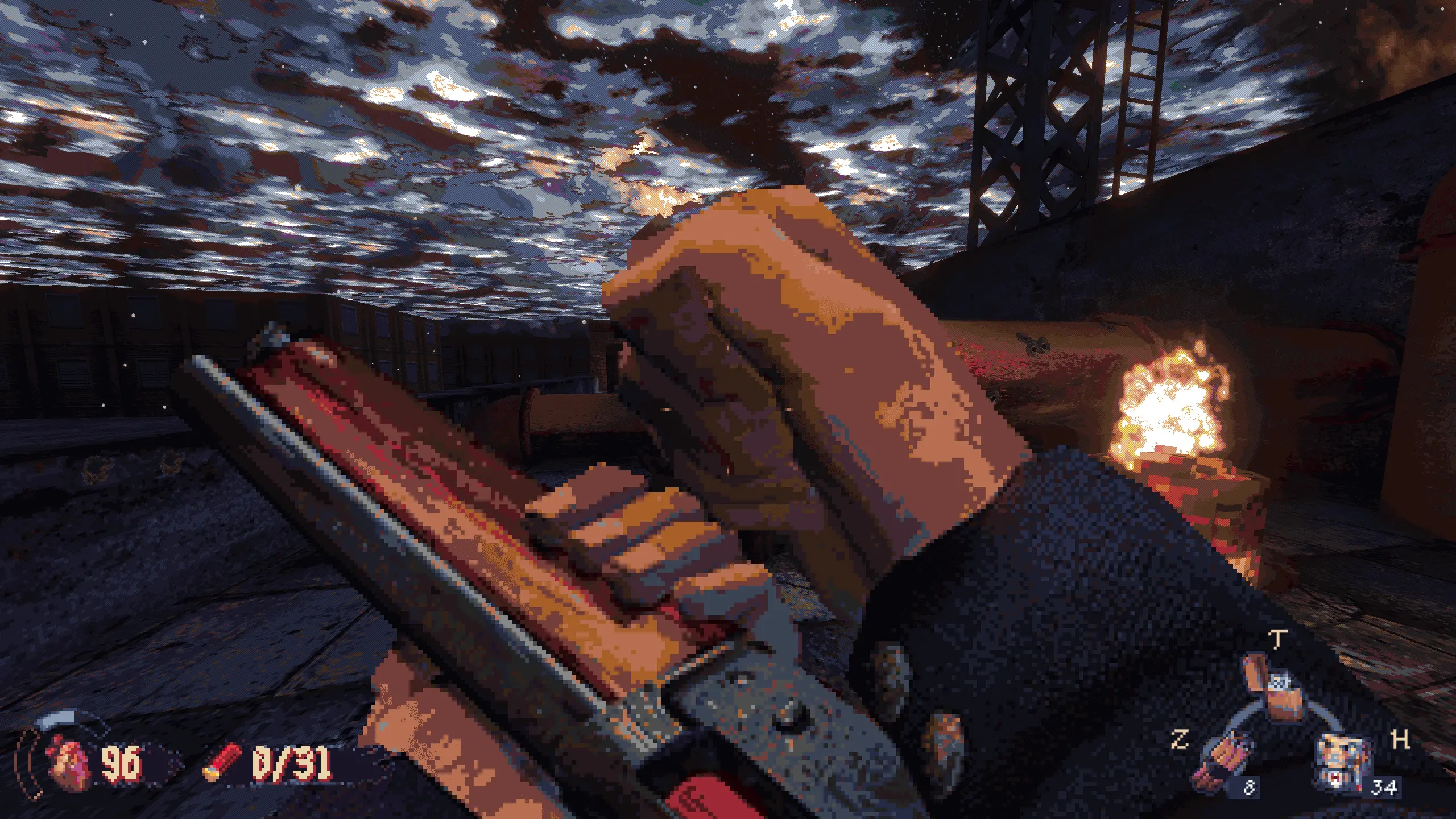 Мне нравится в Cultic детальные анимации перезарядки оружия.