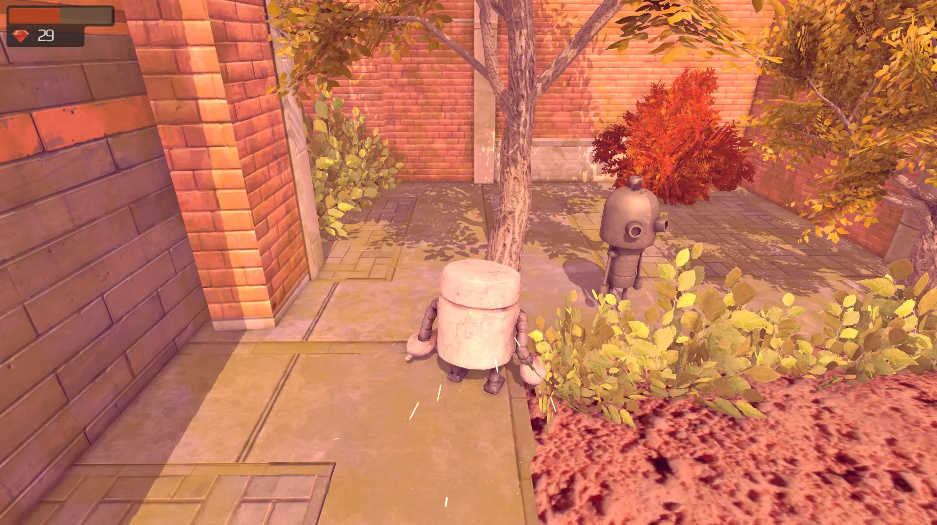 Нашёл пасхалочку — в одном из закутков можно увидеть робота Иозефа, главного героя игры Machinarium