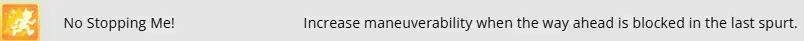 но если ваша лошадка вырвалась вперёд - значит соперники смогут об нее прокнуть NSM