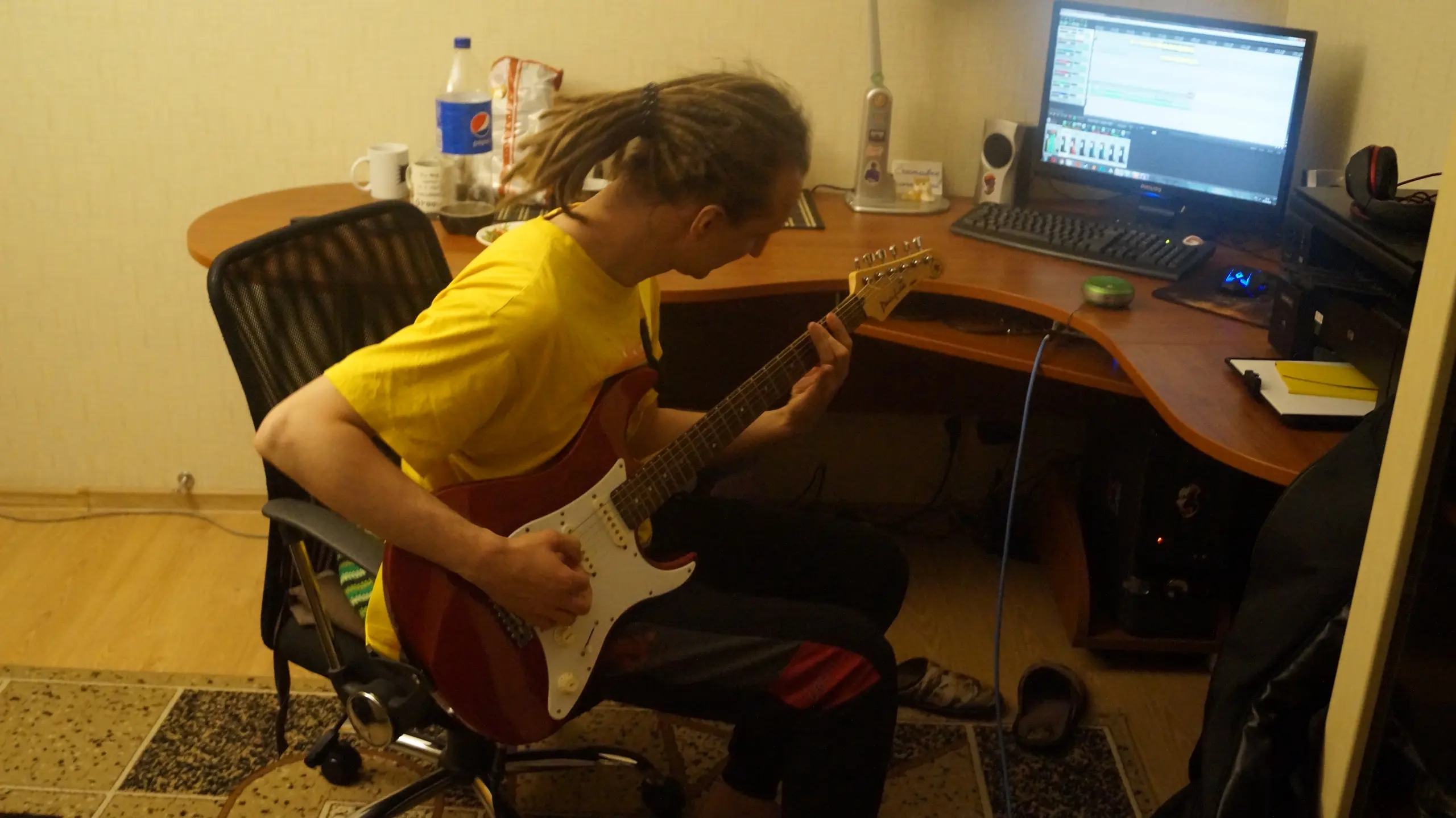 Немного фоток для представления о том, как нам было весело в процессе записи