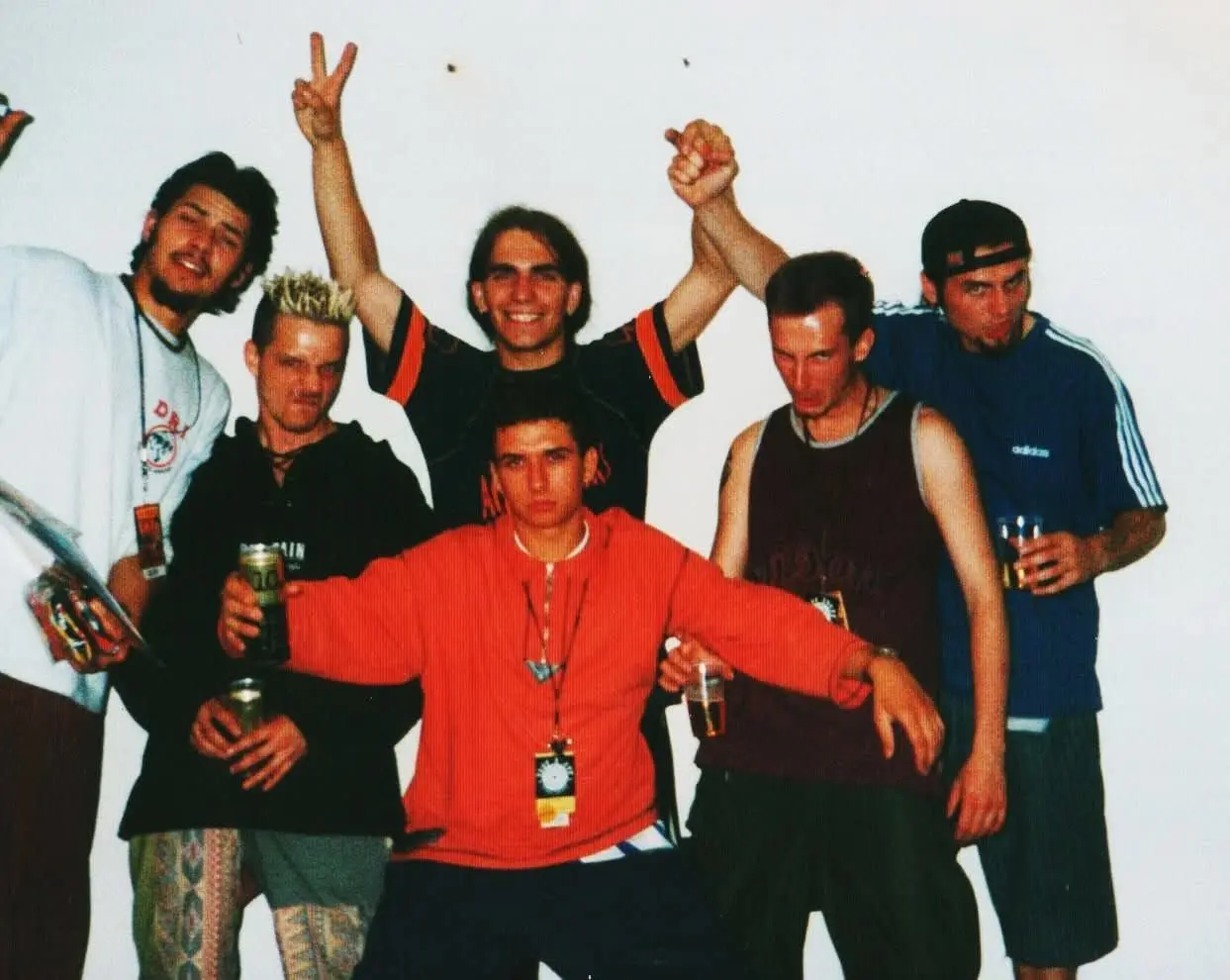 Состав группы времен первого альбома