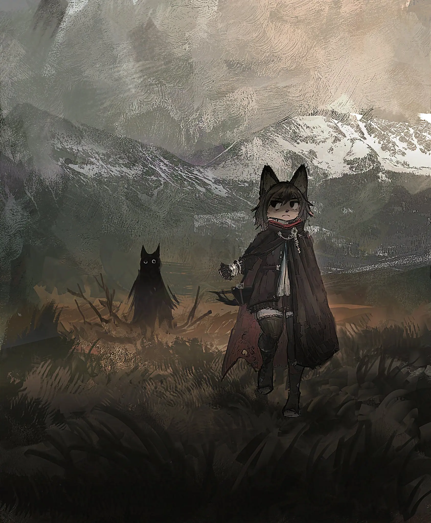 Много бладборновых лис (и не только)