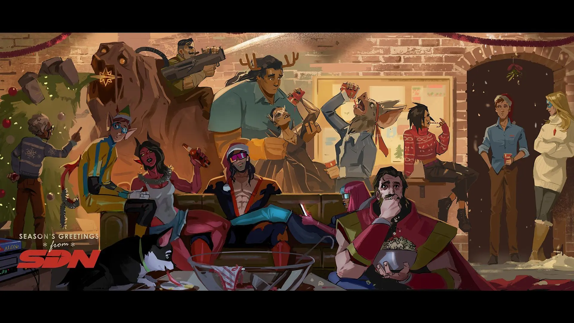 Source: @theAdHocStudio  Оф арт студии, сделавшей Dispatch