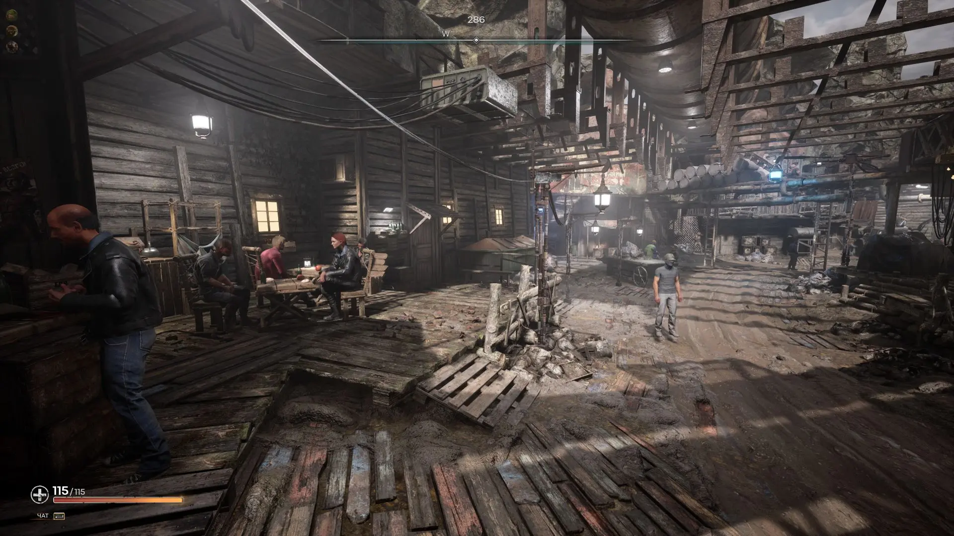 Главный хаб и местный город, образованный Мавроди на этом острове