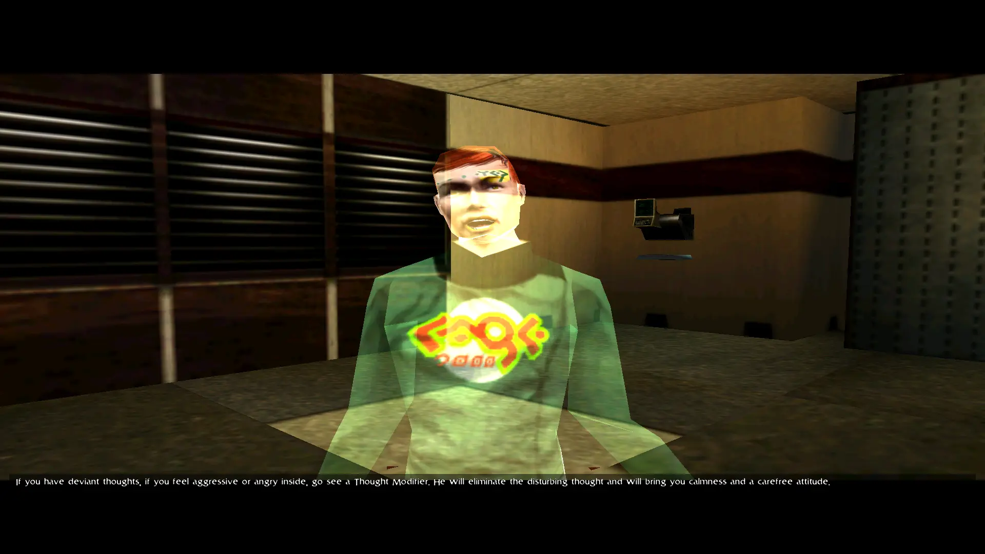 по местному телеку пускают рекламы очистки разума от девиантных мыслей