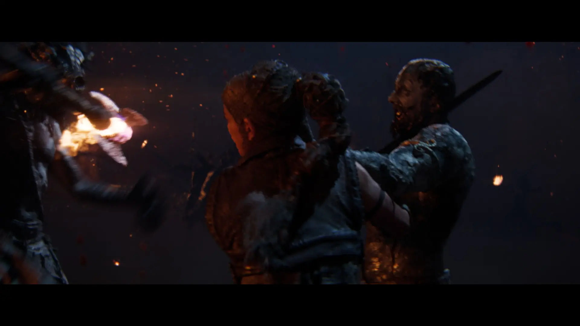 отбиваться придётся от драугров - канибалов, постоянно вымазанных каким-то говном