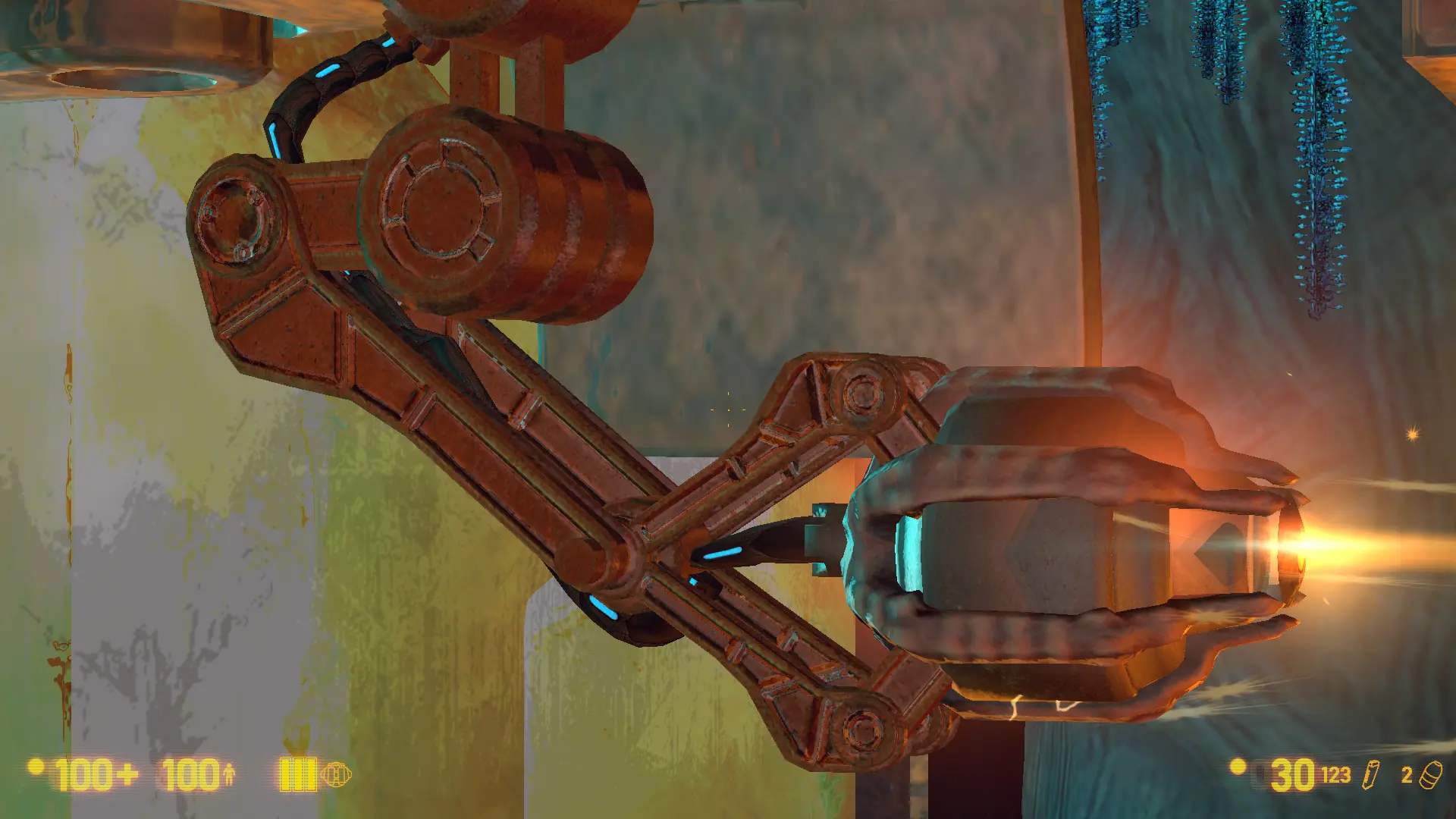 Но с дизайнерской точки мне больше всего не понравились все эти высокотехнологичные человеческие механизмы у полуголых инопланетян. Сделаны они слишком хорошо и по человечески , и как то они не вяжутся с пришельцами из оригинала которые использовали больше органику в духе Гигера