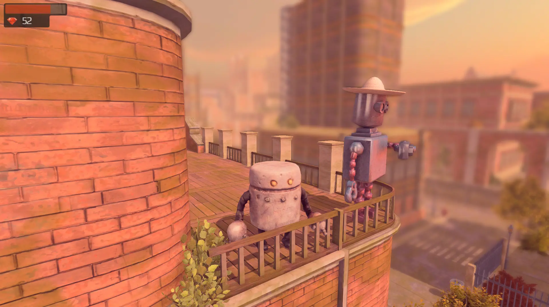 Даже как-то грустно наблюдать эту застывшую жизнь, ведь роботы, похоже, отлично проводили время